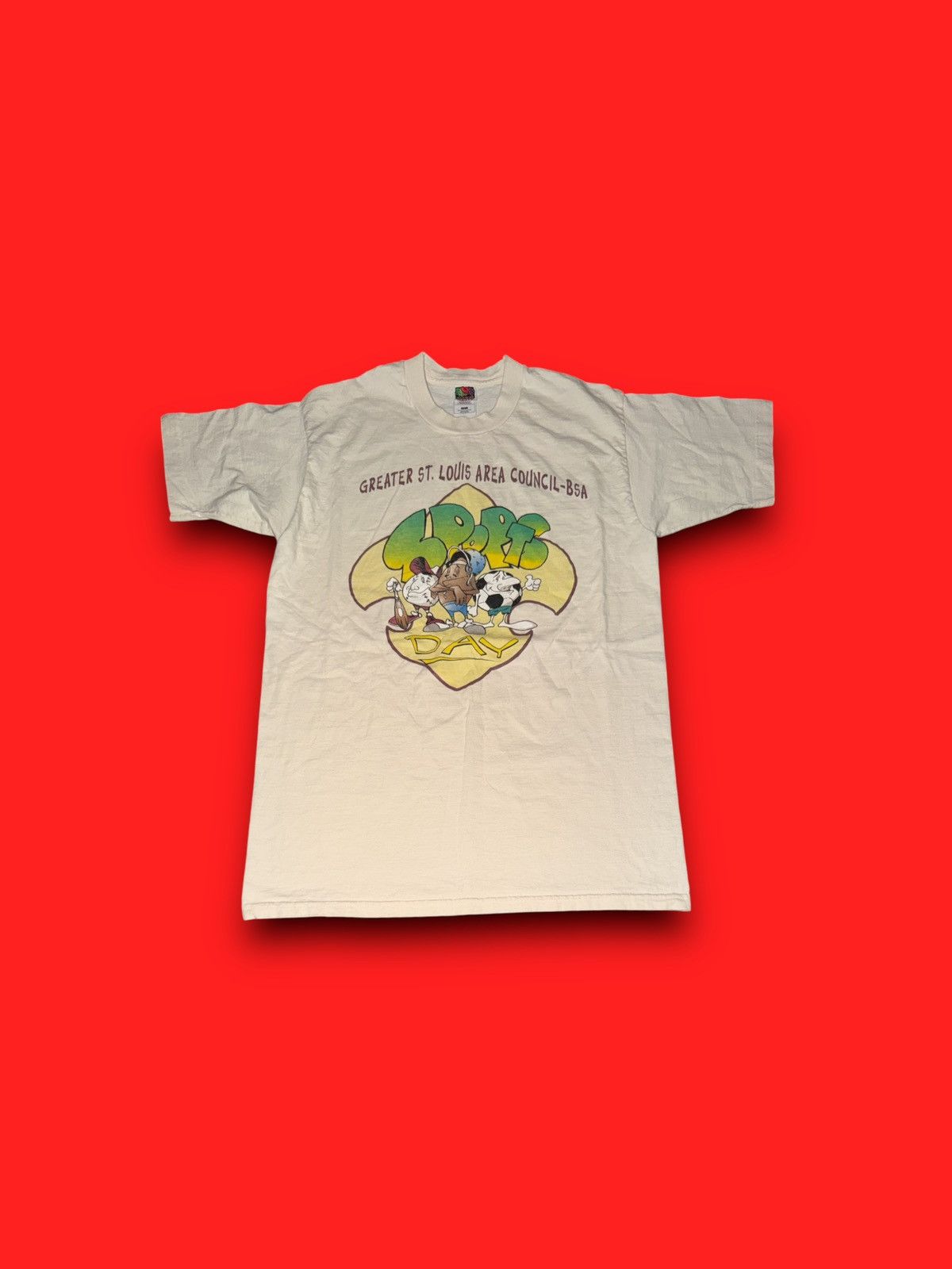 Fruit Of The Loom Vintage greater St. Louis area sports day single stitch tee Size US L / EU 52-54 / 3 - 3 Thumbnail