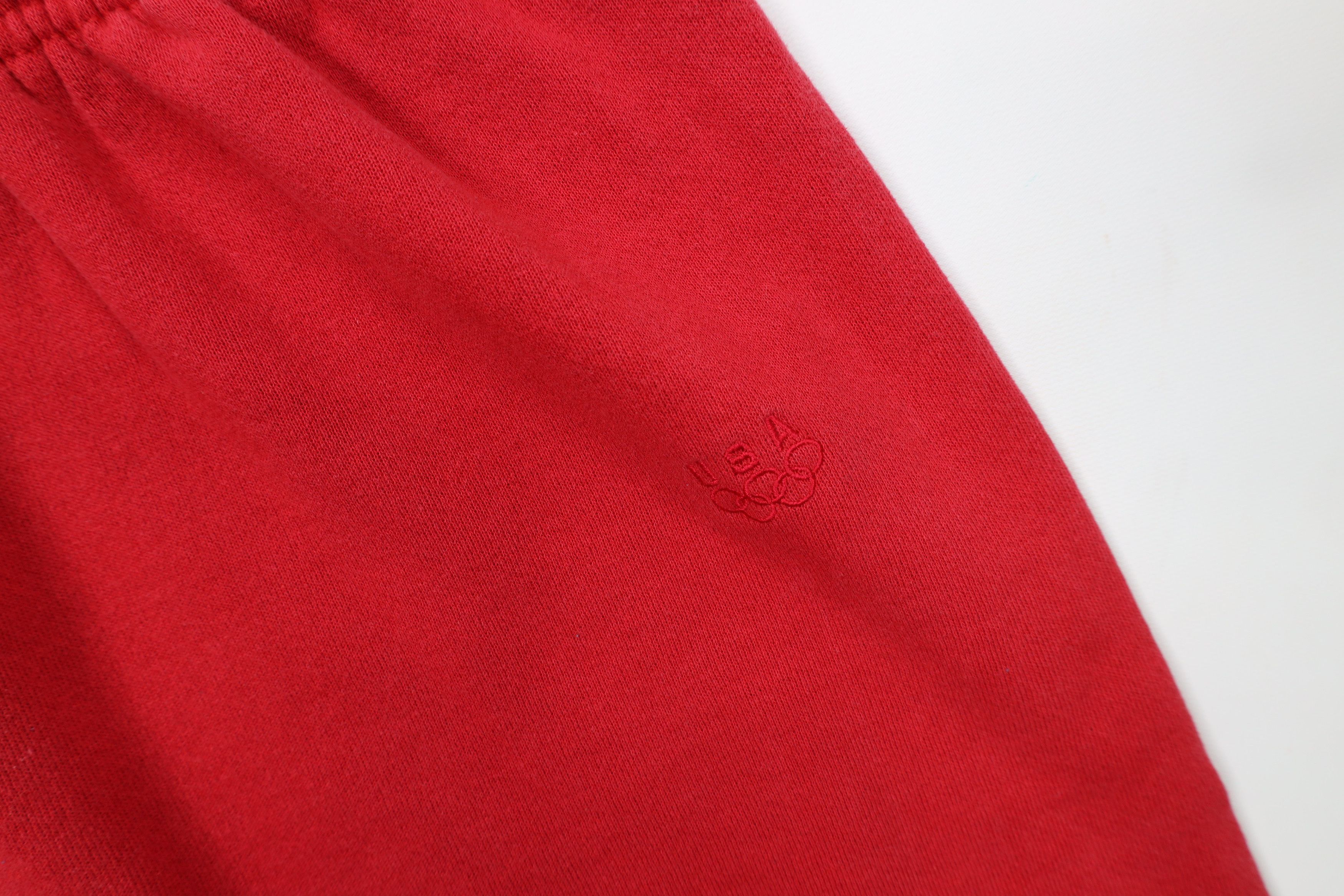 USA Olympics Vintage 90s USA Olympics Sweatpants Joggers Pants Red USA Size US 38 / EU 54 - 8 Thumbnail