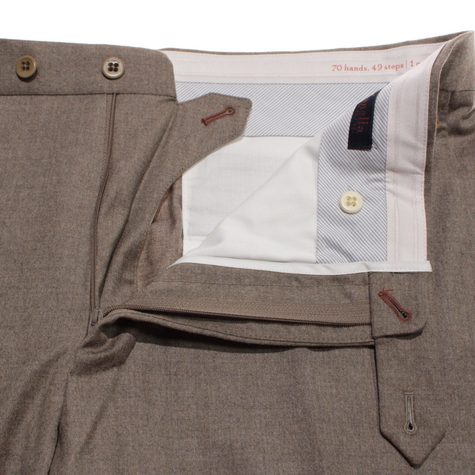 Zanella Zanella New with tags Dress Pants Size 38 US In Brown Size US 38 / EU 54 - 3 Thumbnail