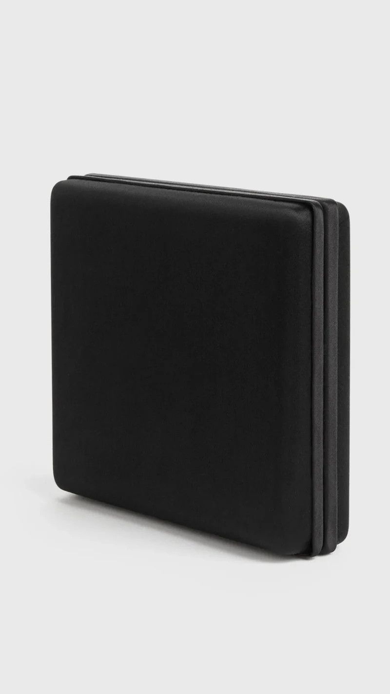 Toteme os11x0326 Size: OS / Satin Box Clutch in Black Size ONE SIZE - 7 Thumbnail