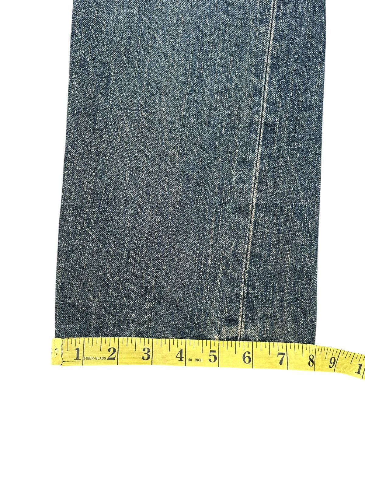Kapital Thrashed Vintage Edwin 505 Selvedge Rusty Denim Jeans Size US 32 / EU 48 - 21 Thumbnail