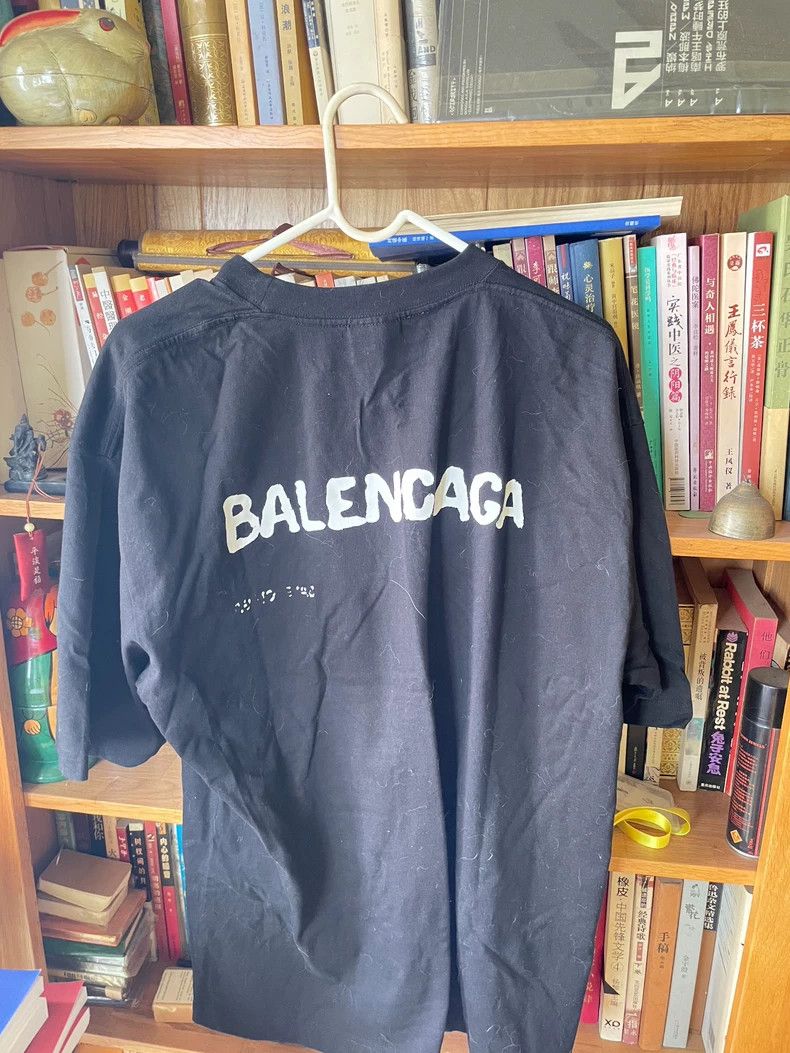 Balenciaga Balenciaga Short Sleeve Tee Size US M / EU 48-50 / 2 - 2 Thumbnail
