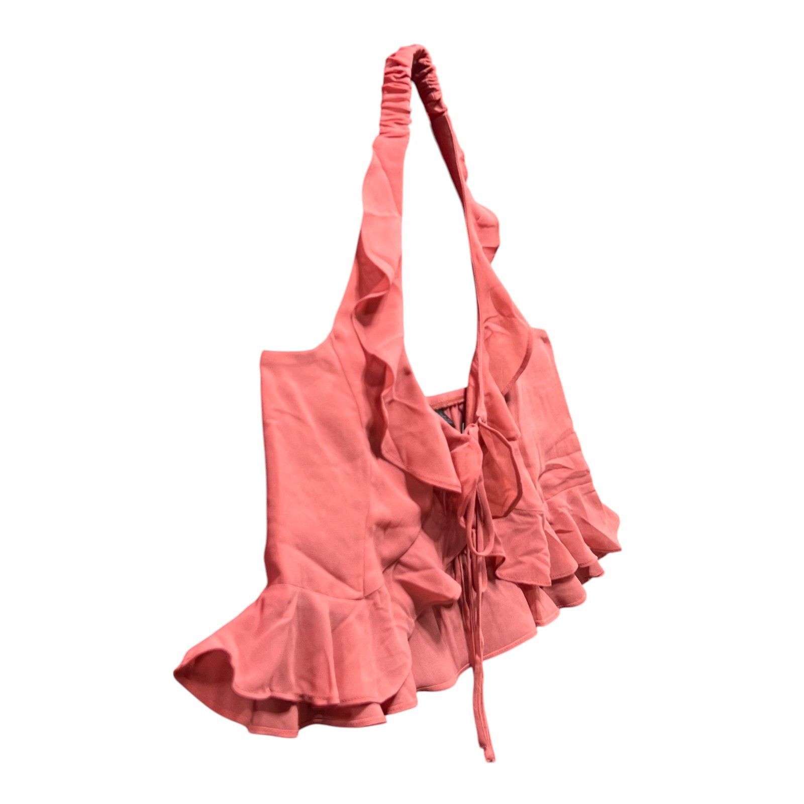 Other Wild Fable - Women's Ruffle Chiffon Flyaway Halter Top - Sal Size M / US 6-8 / IT 42-44 - 18 Thumbnail