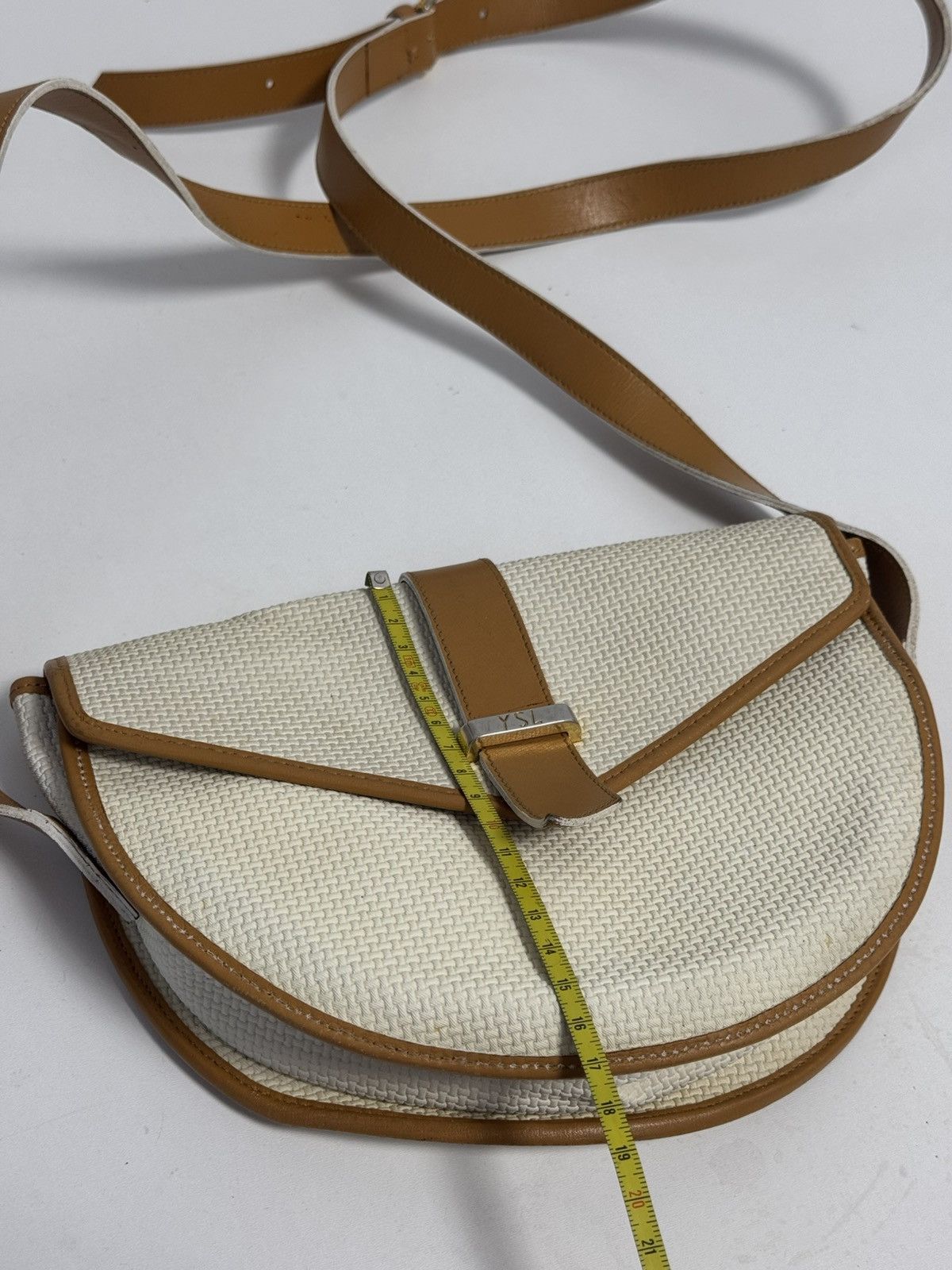 Yves Saint Laurent YVES SAINT LAURENT Shoulder Bag PVC x Leather Size ONE SIZE - 24 Thumbnail