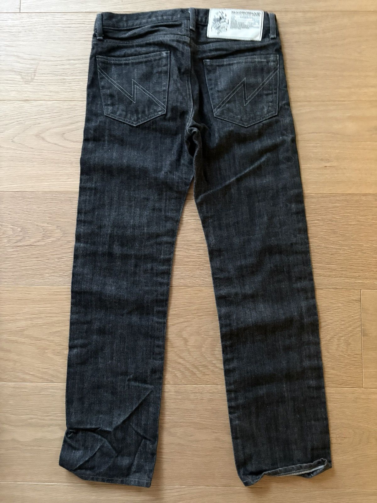 Neighborhood Neighborhood Narrow Straight Raw Selvedge Jeans Size US 30 / EU 46 - 2 Thumbnail