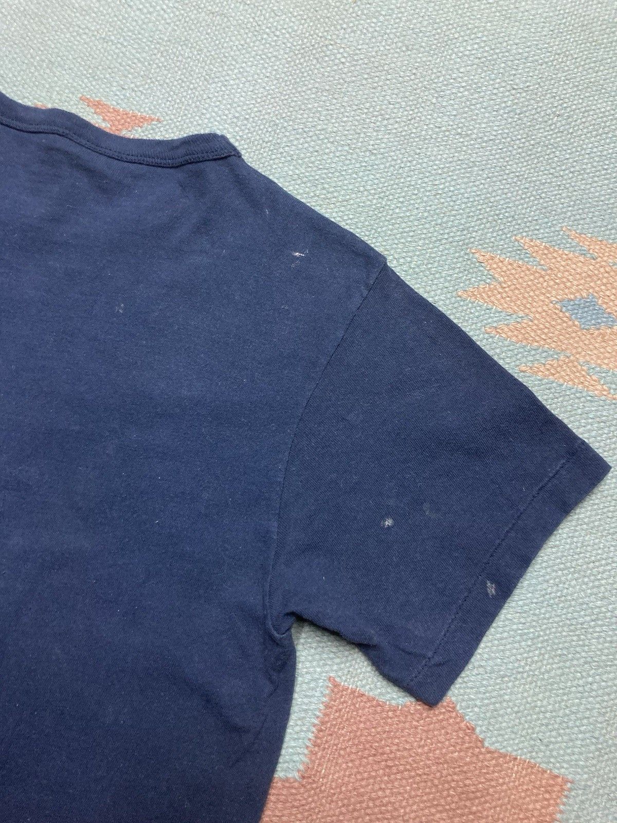 Vintage Vtg 70s t shirt shaarey zedek synagogue Judaism paint small Size US S / EU 44-46 / 1 - 8 Thumbnail