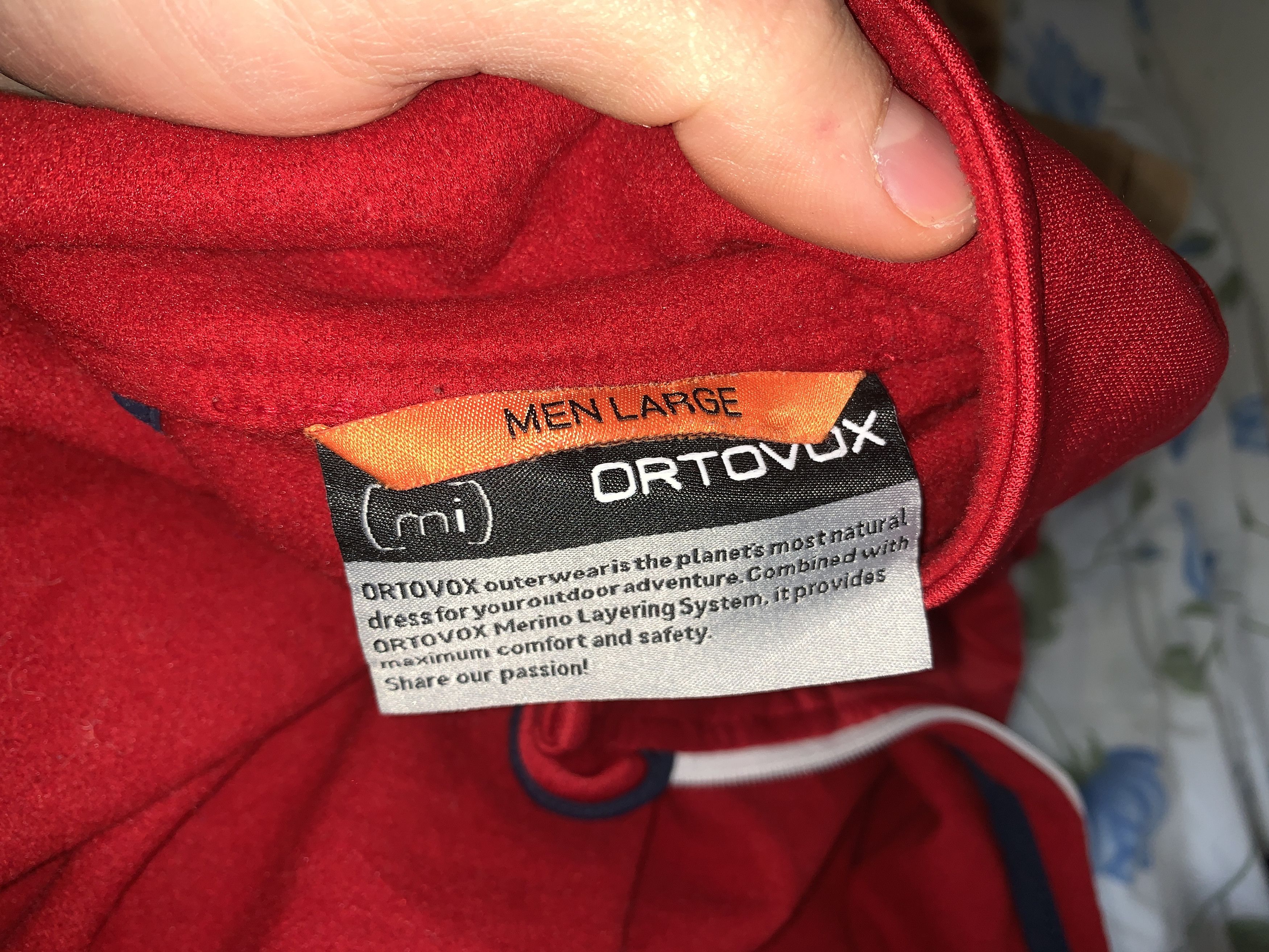 ORTOVOX Ortovox Activewear Fleece Swiswool Hiking Sweater Size L Size US L / EU 52-54 / 3 - 17 Thumbnail