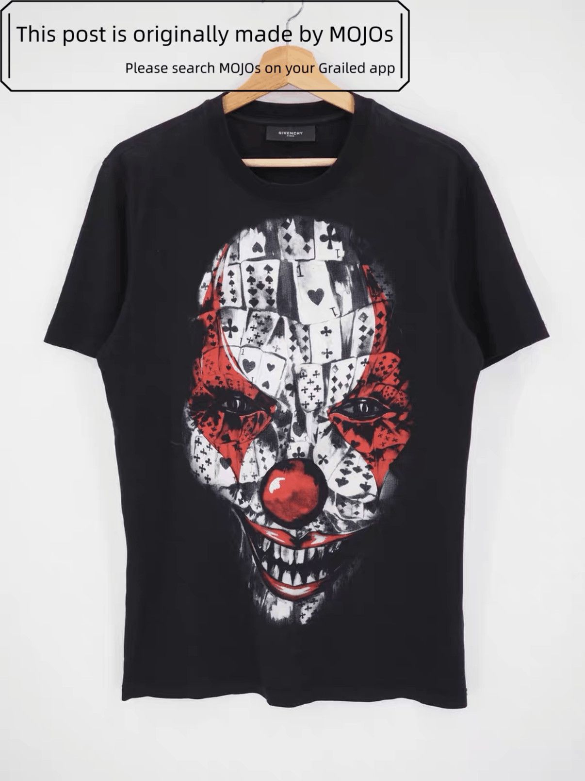 Givenchy Givenchy Poker Joker Print Tee mojos1406 Size US M / EU 48-50 / 2 - 1 Thumbnail