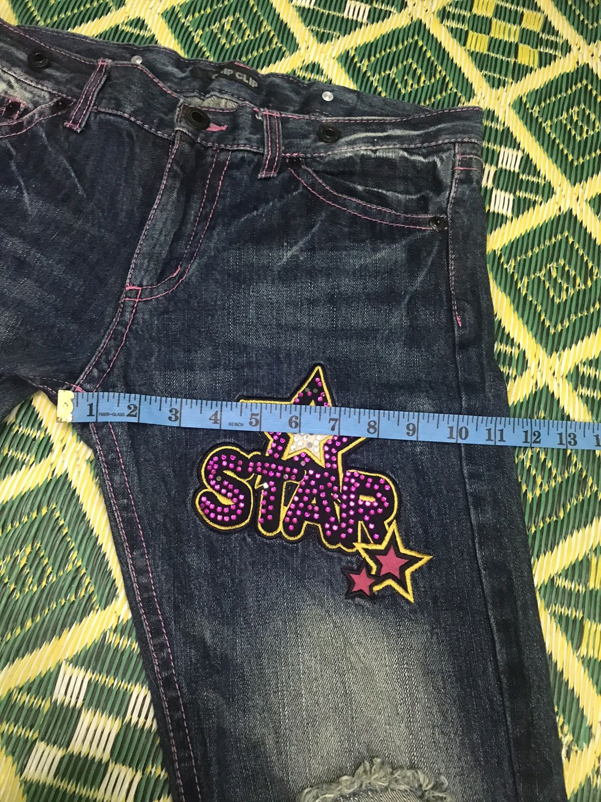 Japanese Brand × Seditionaries × Vintage punk distressed japanese brand chip clip star Size US 34 / EU 50 - 16 Thumbnail