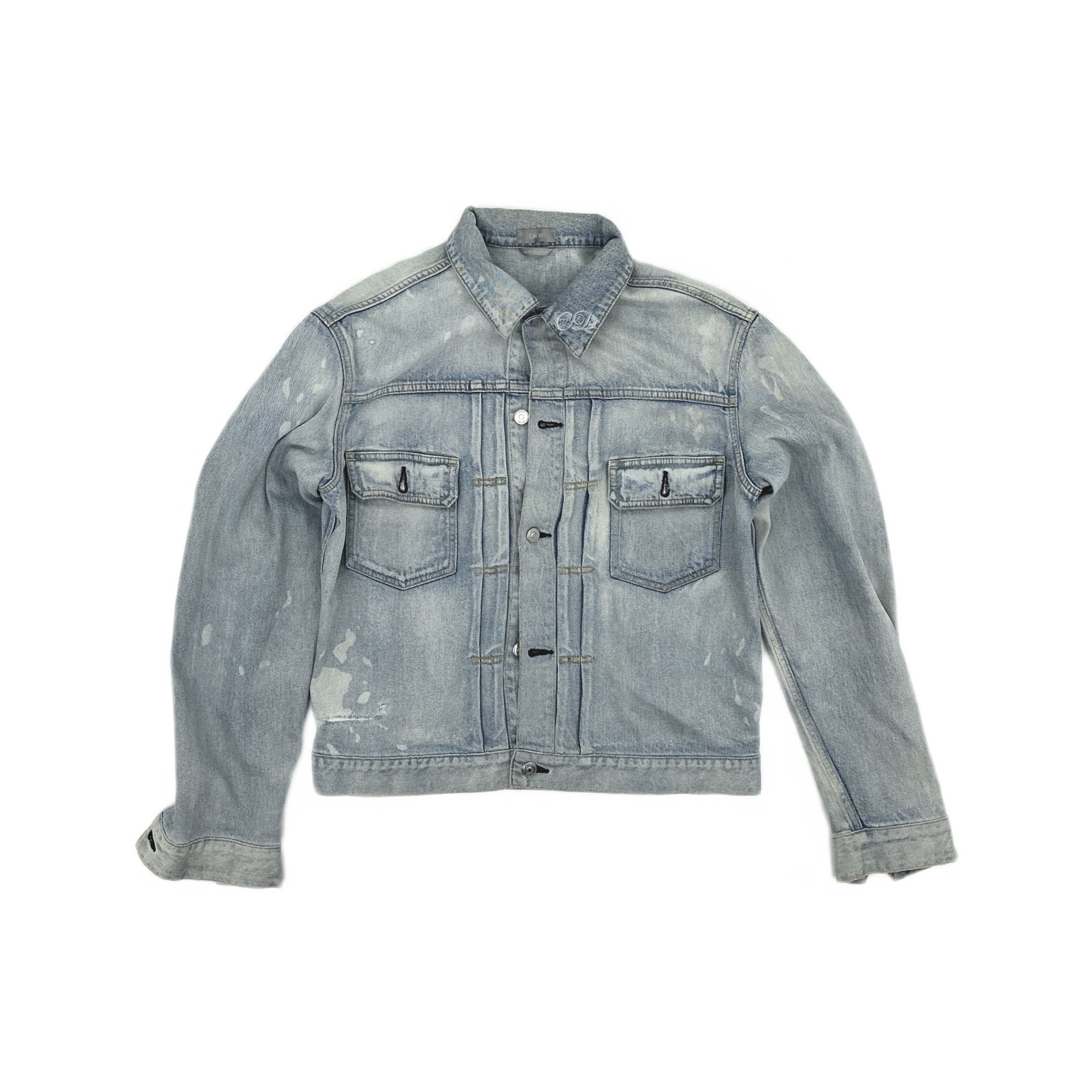 Dior Dior x Kenny Scharf Embroidered Denim Jacket 50 Size US M / EU 48-50 / 2 - 1 Thumbnail