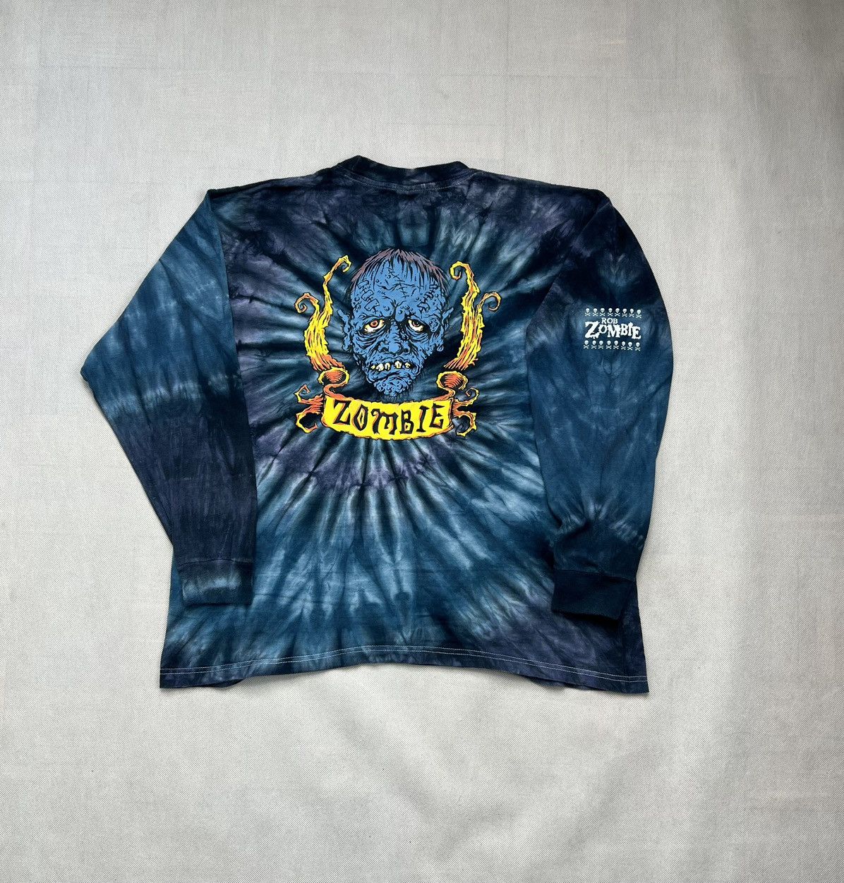 Band Tees Very Rare Rob Zombie Metal Vintage 90’s Longsleeve Size US XL / EU 56 / 4 - 4 Thumbnail