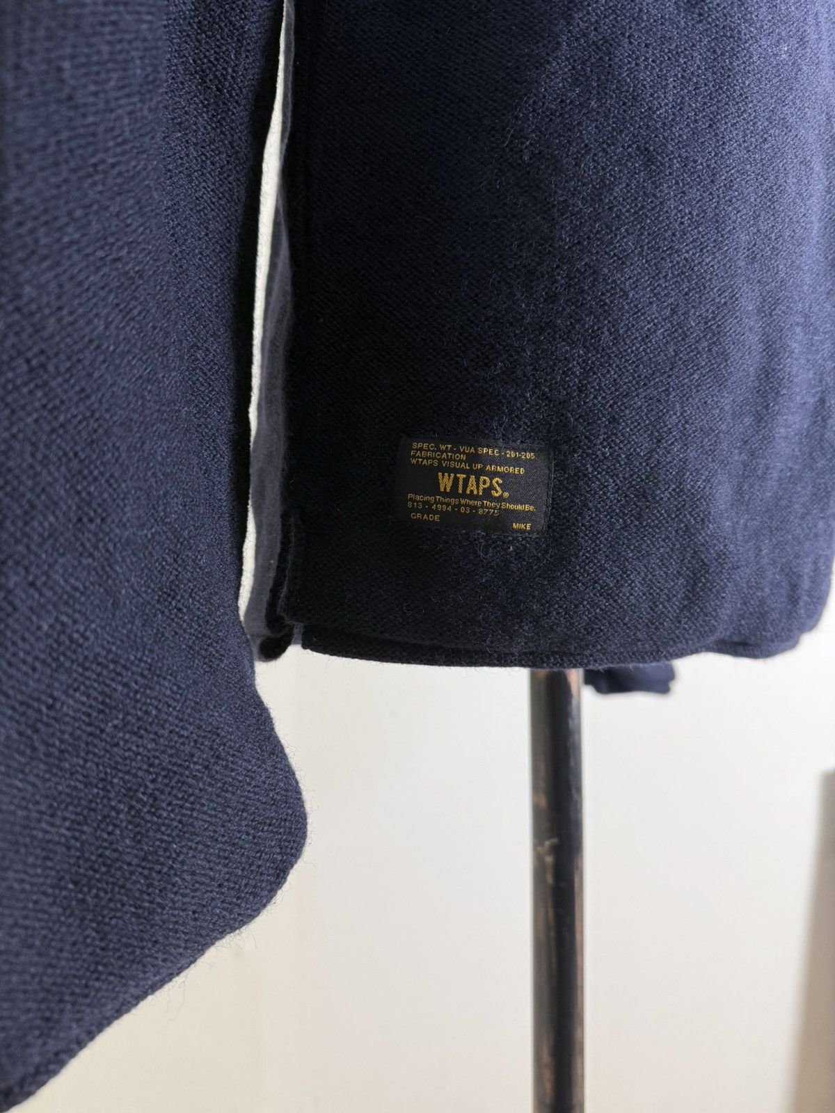 Wtaps WTAPS AVANT Wool Sweater Navy Size 2 Made in Japan Size US M / EU 48-50 / 2 - 6 Thumbnail