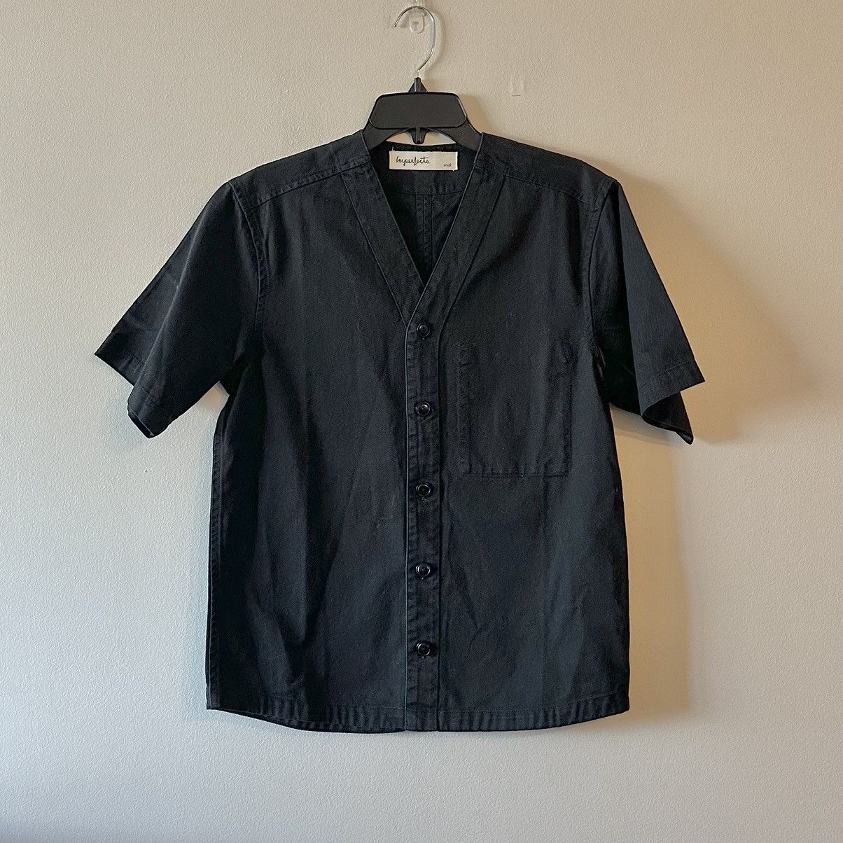Imperfects Imperfects Benny Jersey S Organic Cotton Black Short Sleeve Size US S / EU 44-46 / 1 - 1 Thumbnail
