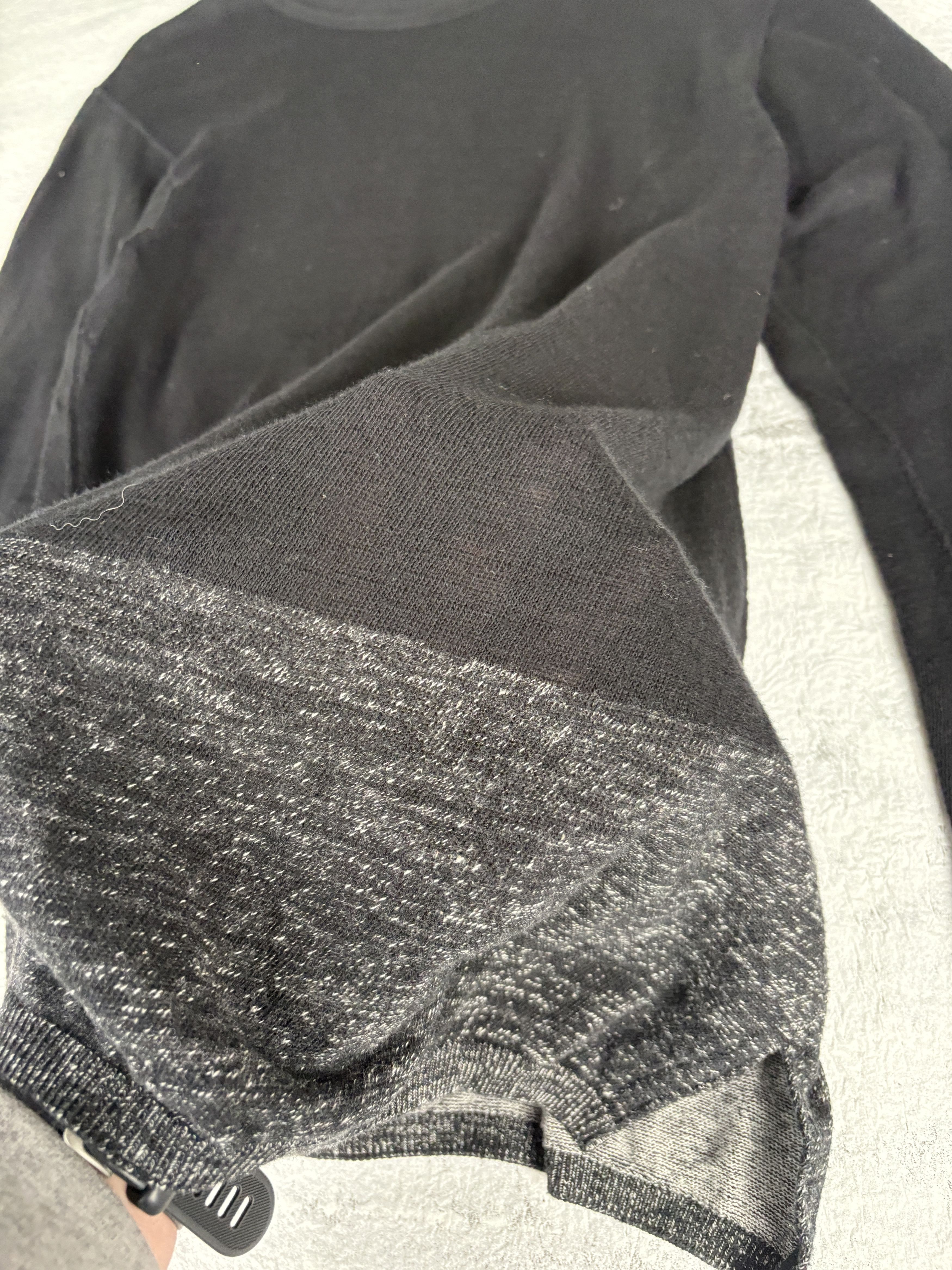 Comme des Garcons Comme des Garcons Homme Lightweight Knitted Sweatshirt Black Size US M / EU 48-50 / 2 - 5 Thumbnail