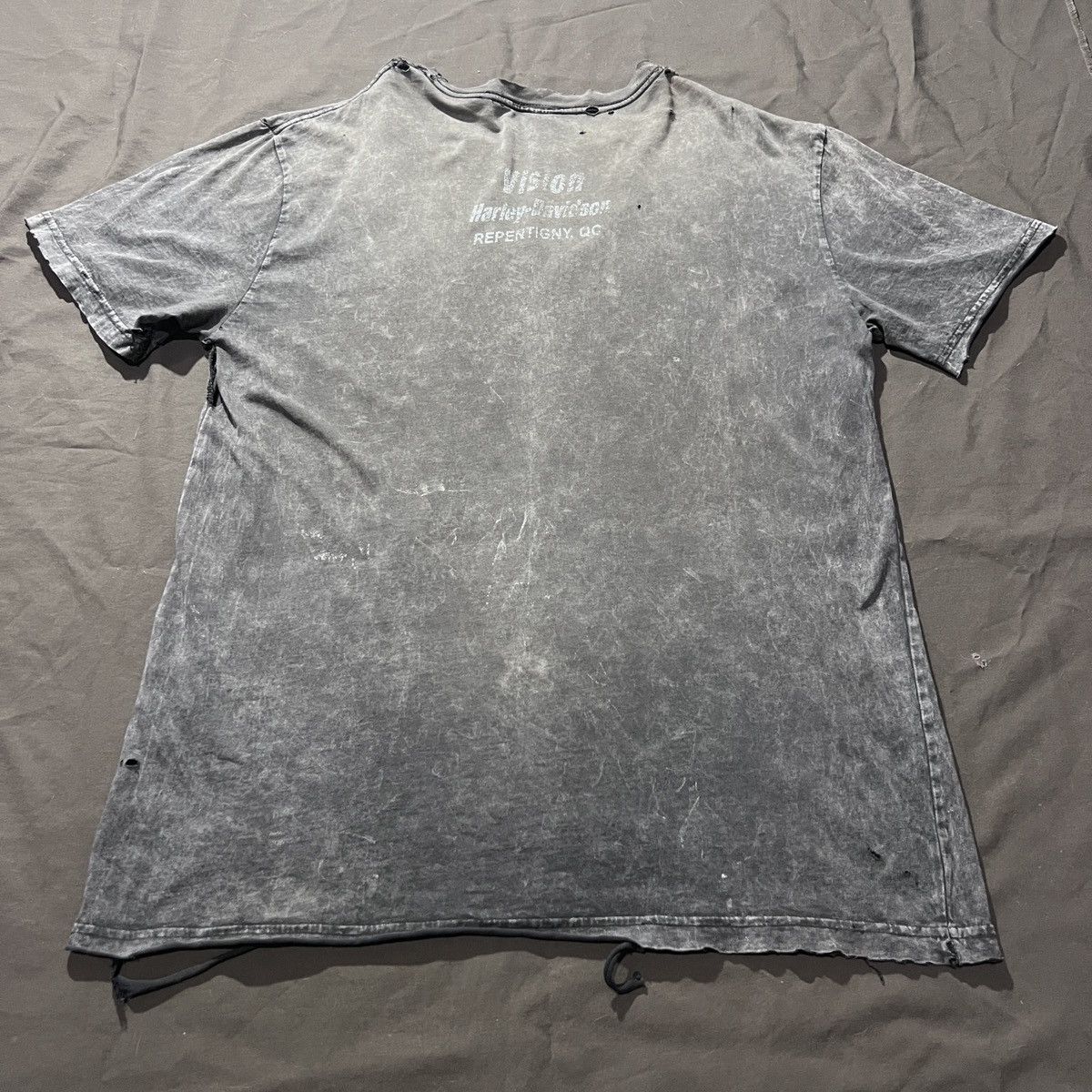 Vintage Vintage Y2K Harley Davidson Logo Distressed Thrashed Faded Size US L / EU 52-54 / 3 - 18 Thumbnail
