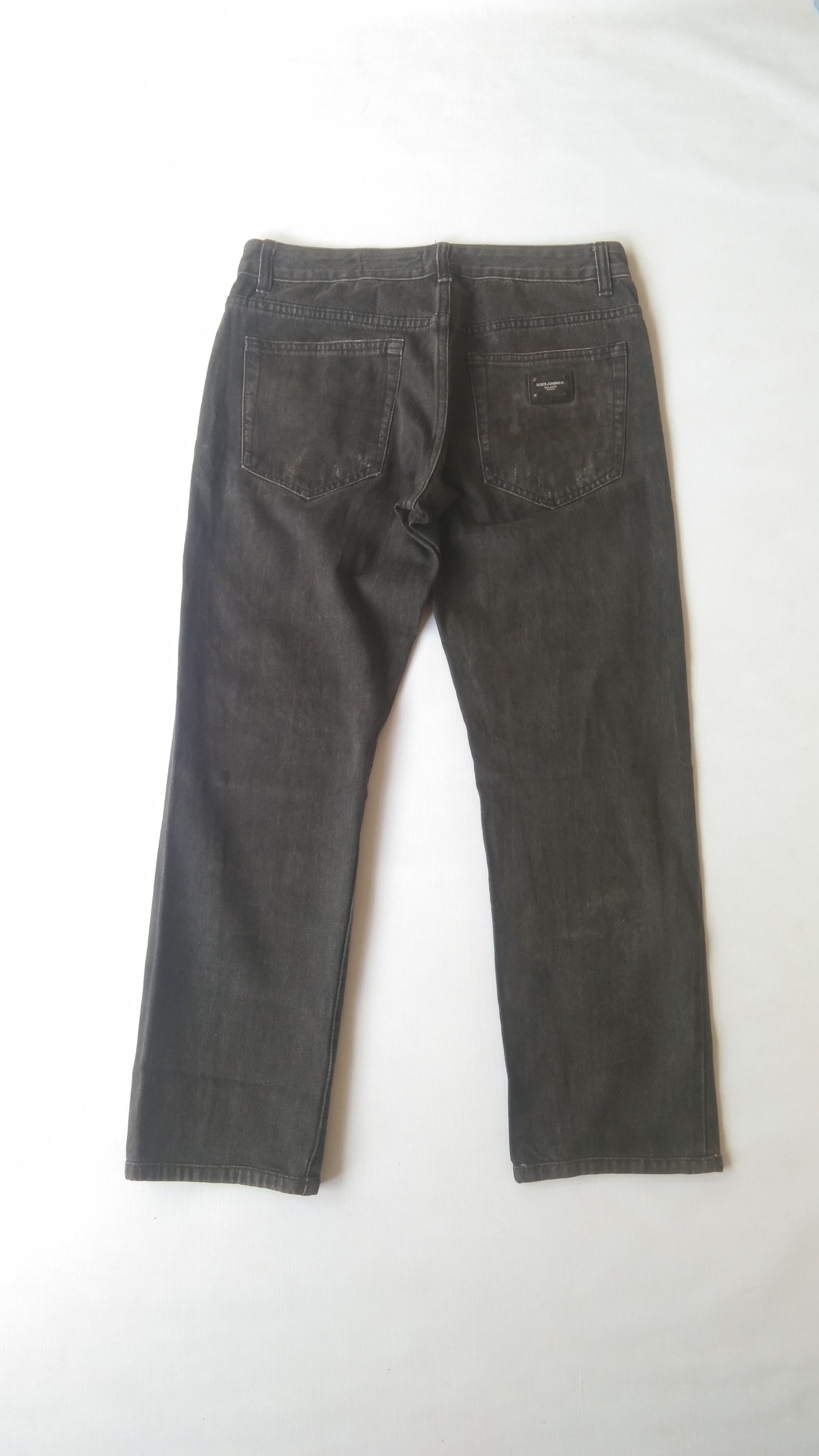 Dolce & Gabbana D&G black denim jeans Size US 32 / EU 48 - 1 Thumbnail
