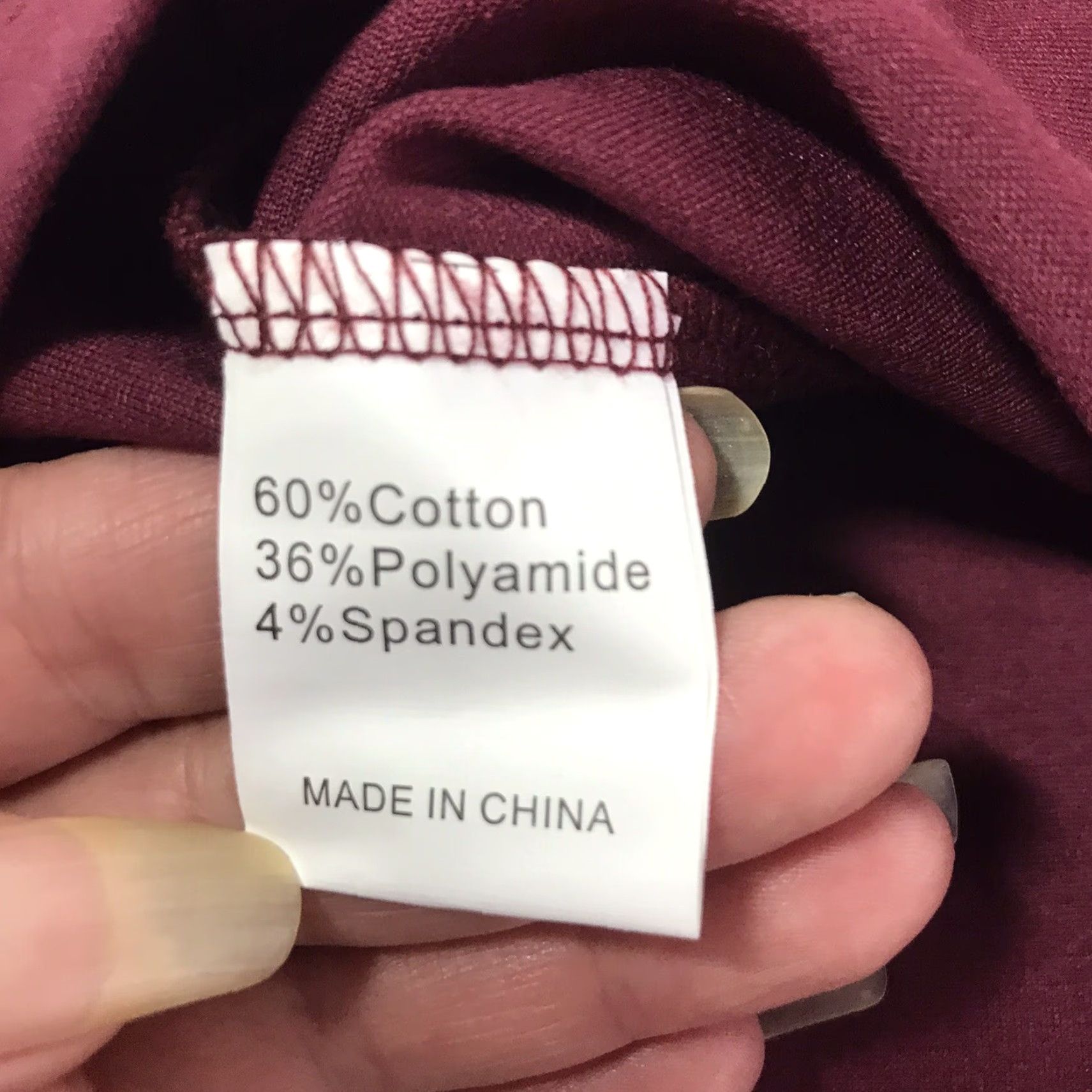 Vintage Sarin Mathews Burgundy Knee Length Ruffle Dress Womens Size M Casual Party Workwear Summer Size M / US 6-8 / IT 42-44 - 5 Thumbnail