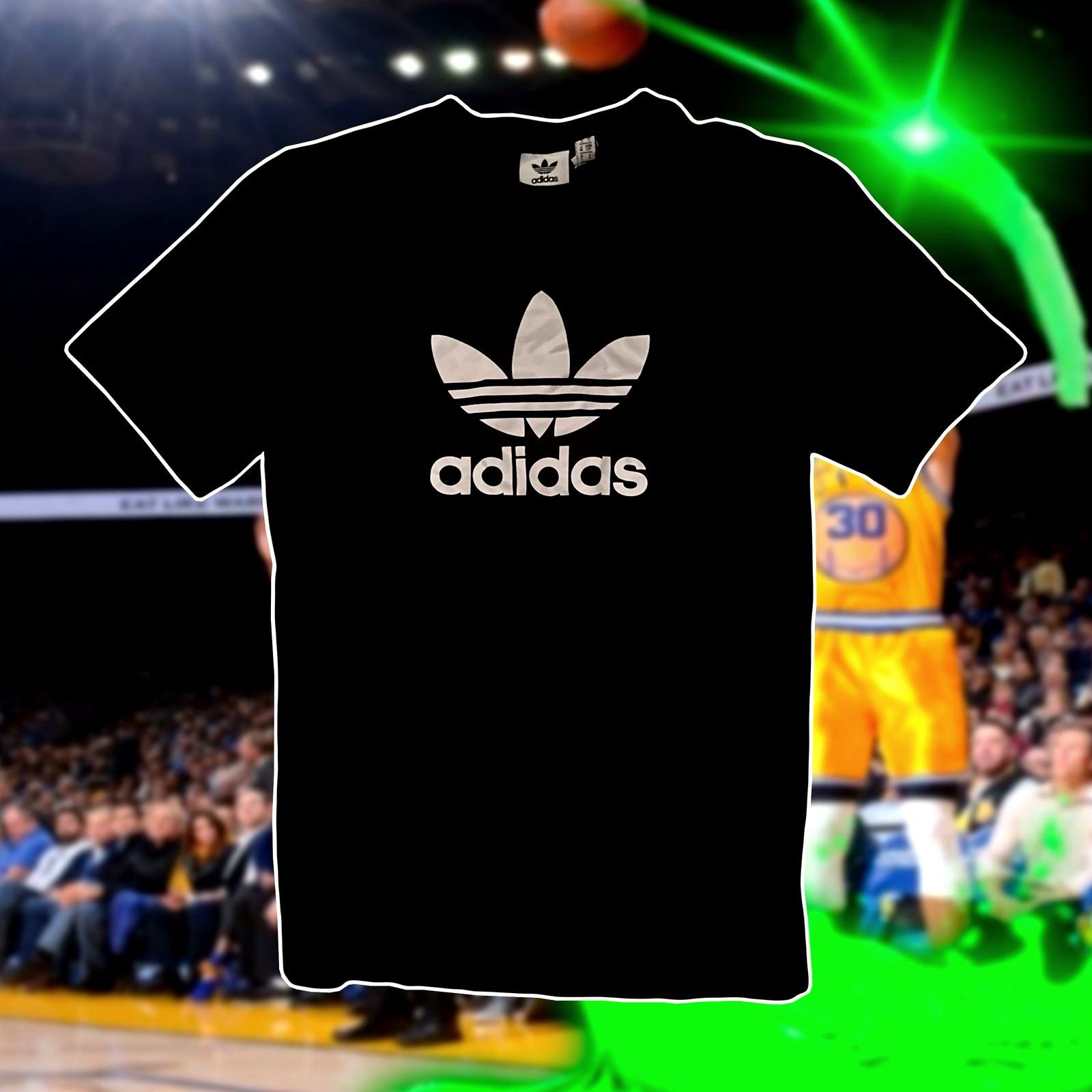 Adidas adidas trefoil spell out graphic tee shirt Size US S / EU 44-46 / 1 - 1 Thumbnail