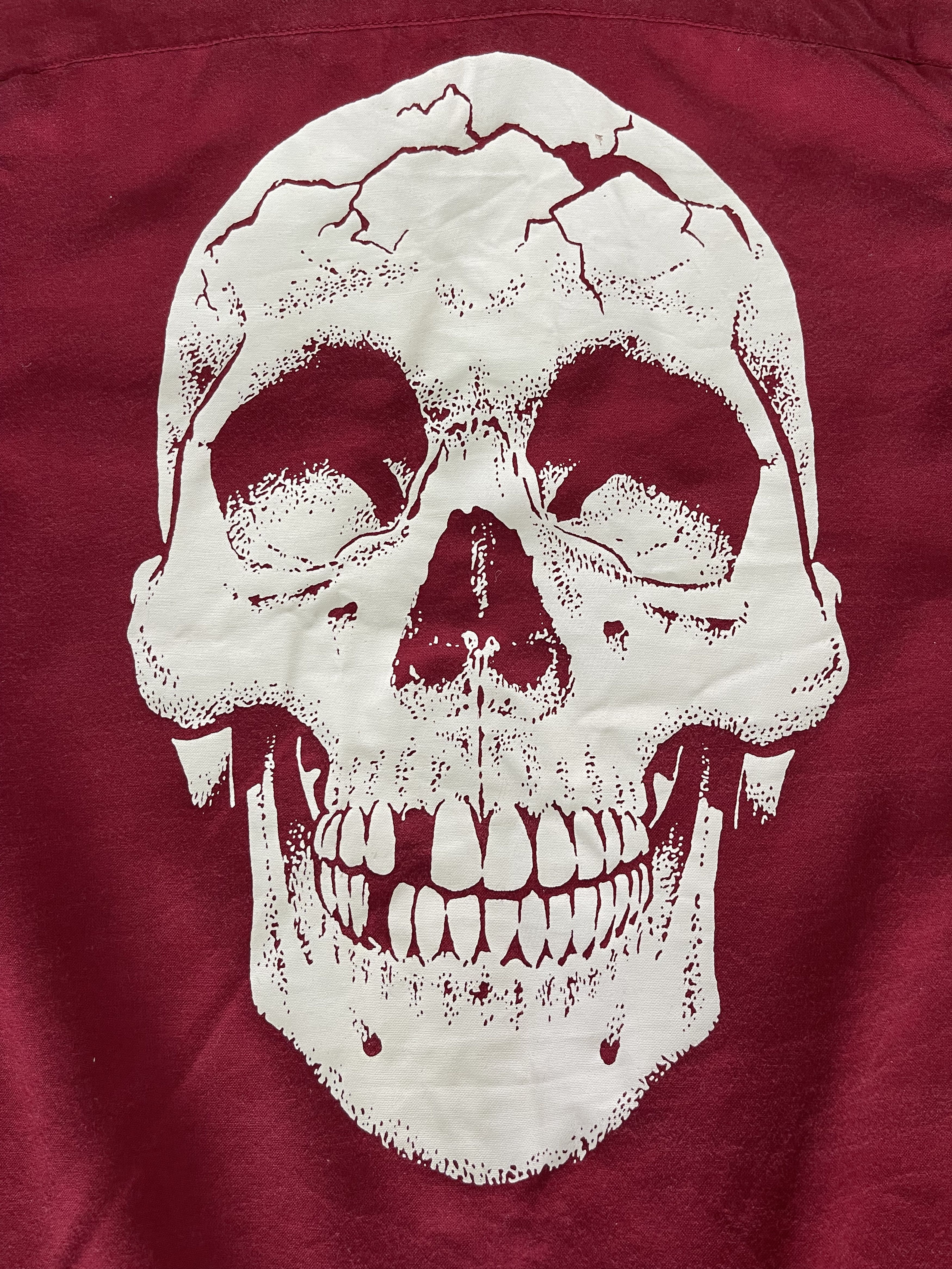 Japanese Brand Y2K Back Hit Skull Hysteric 13 Travis Shirt Size US S / EU 44-46 / 1 - 10 Thumbnail