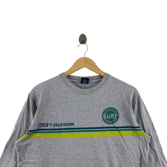 Vintage Vintage CRU CALIFORNIA SURF Cool Rider Utilities Tee Shirt Size US L / EU 52-54 / 3 - 3 Thumbnail