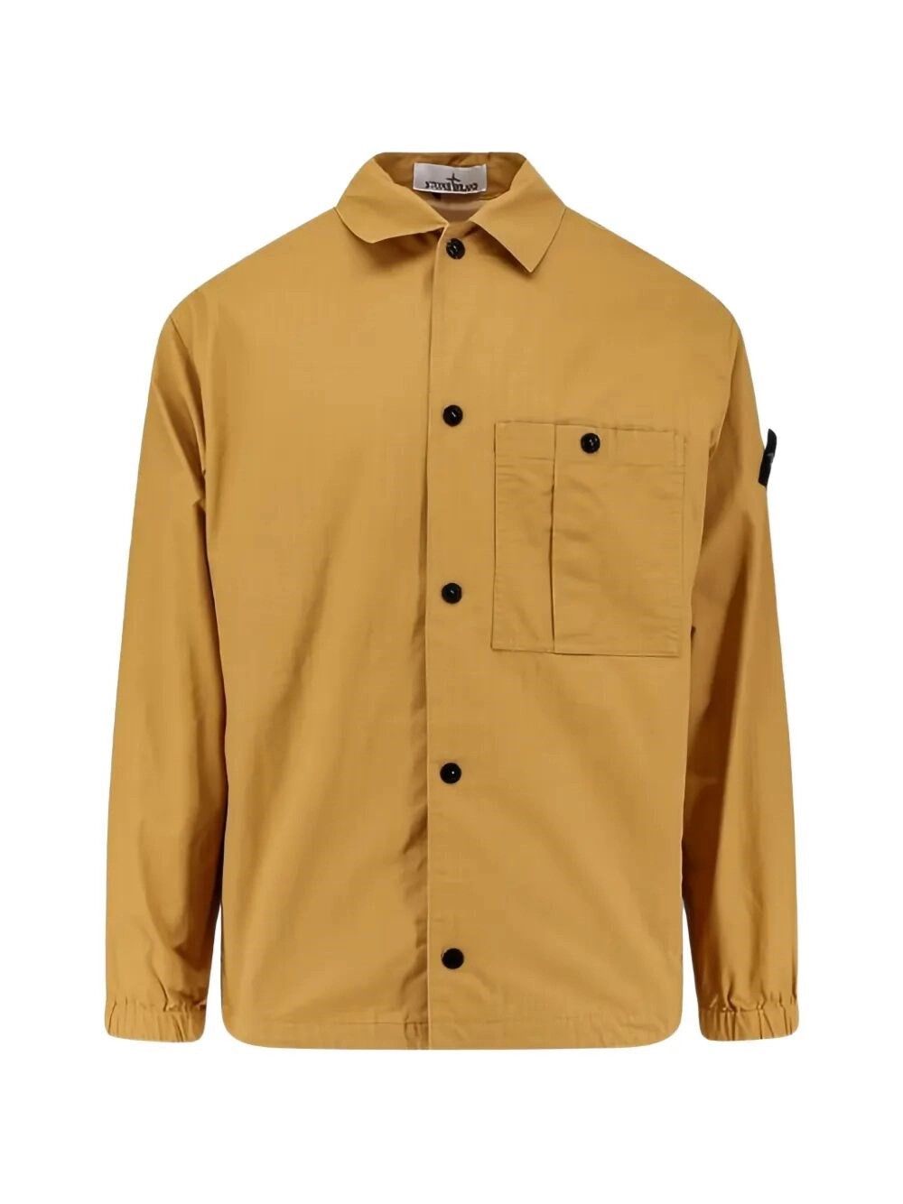 Stone Island Double-Coated Cotton Ripstop Washed Overshirt Size US L / EU 52-54 / 3 - 1 Thumbnail