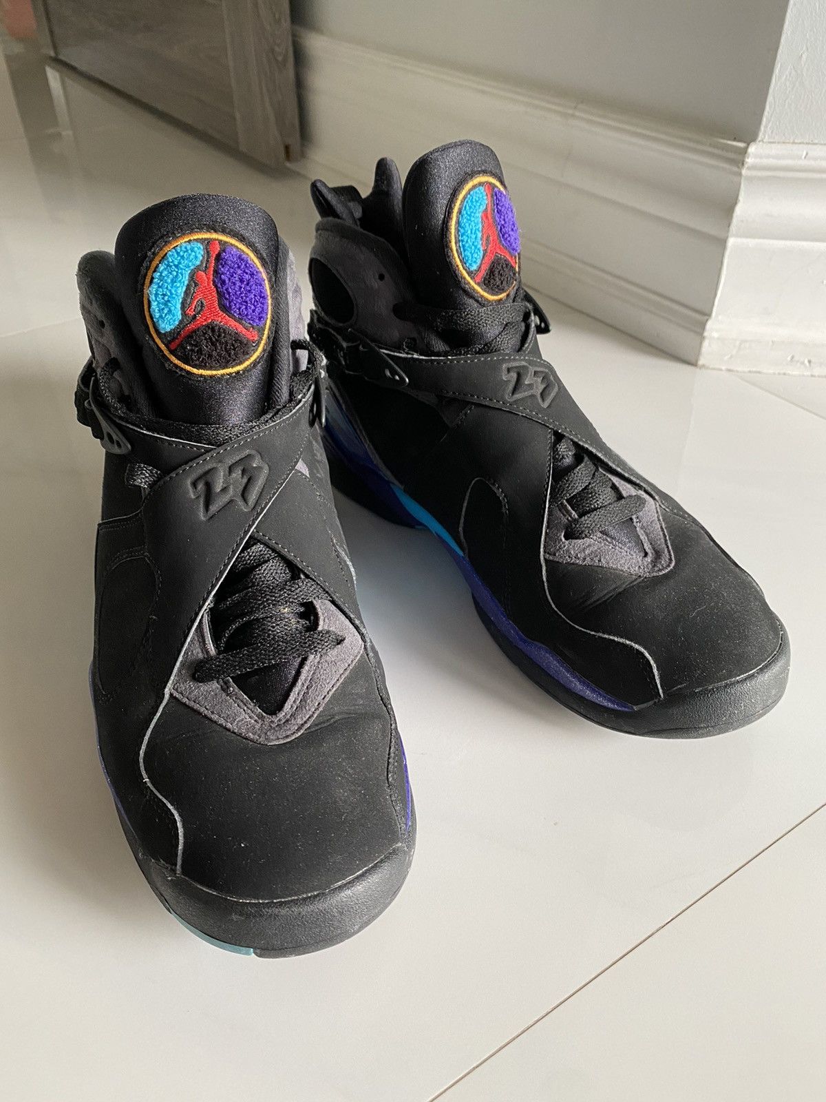 Jordan Brand Jordan 8 Retro Aqua (2015) Size US 9 / EU 42 - 3 Thumbnail