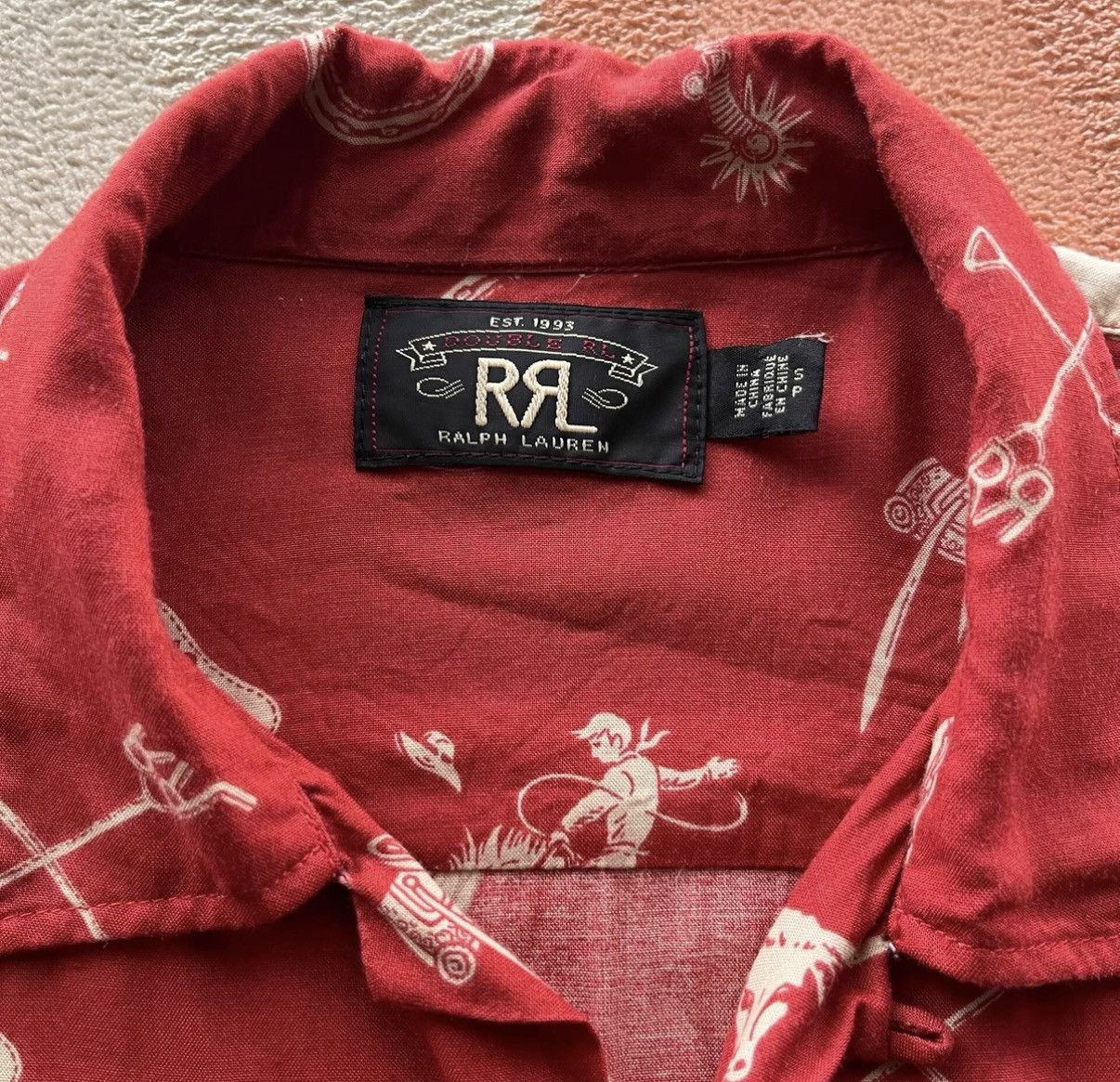 RRL Ralph Lauren RRL Ralph Lauren Double RL Hawaiian Short Sleeve Shirt K22 Size US S / EU 44-46 / 1 - 4 Thumbnail