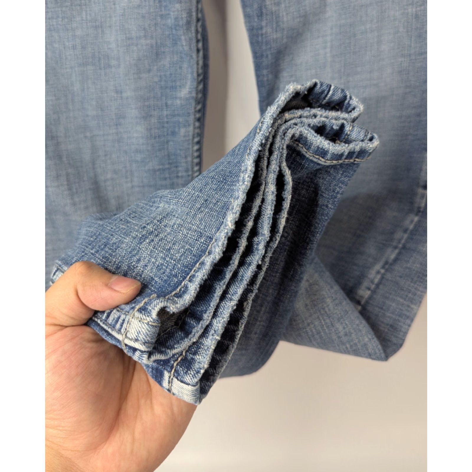 Cody James Cody James Jeans Mens 34x32 Cowboy Rodeo Western Workwear Bootcut 5-Pocket Denim Blue Cotton Regular Zip Size US 34 / EU 50 - 6 Thumbnail