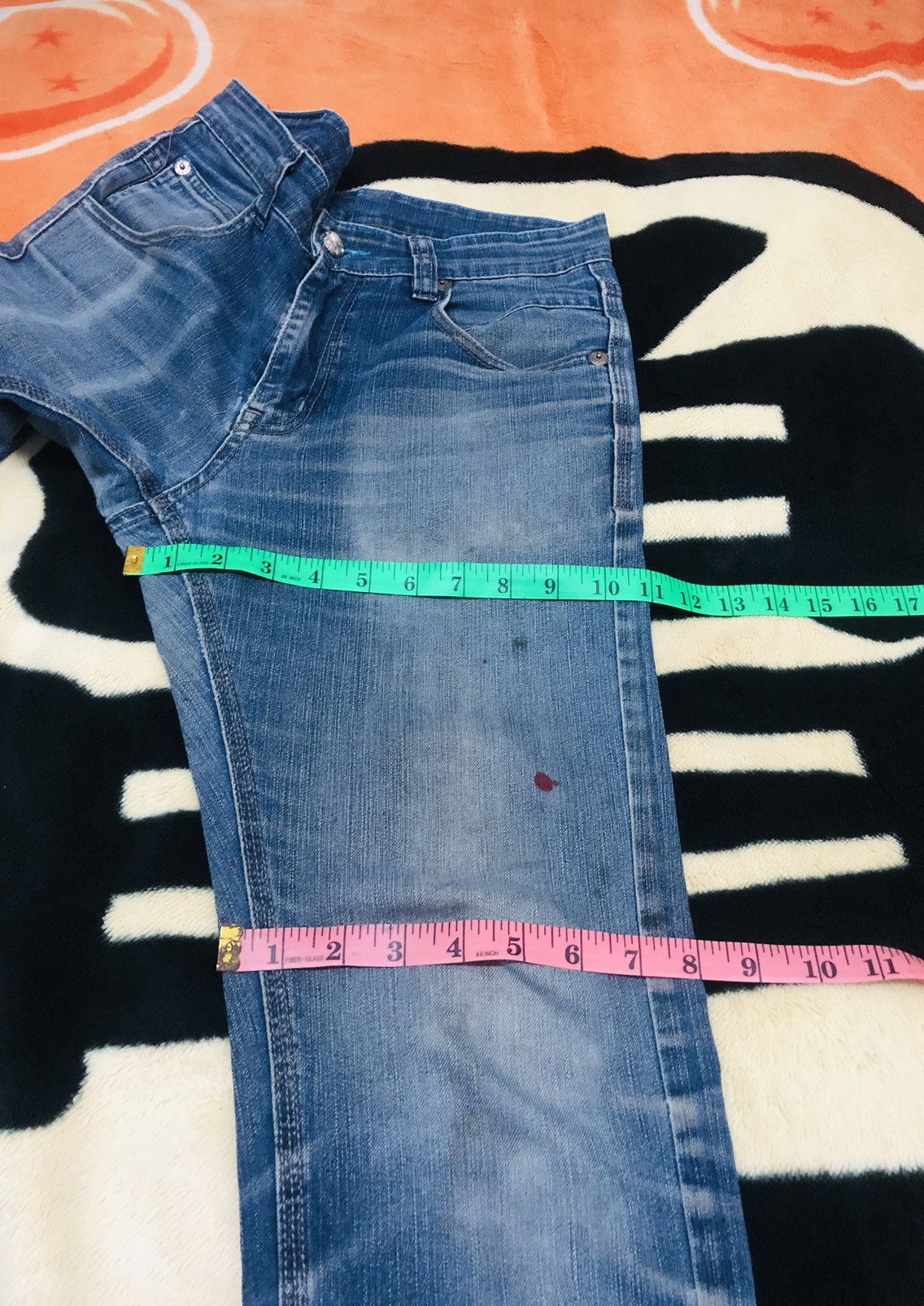 Jean Distressed Japanese brand jeans Size US 29 - 11 Thumbnail