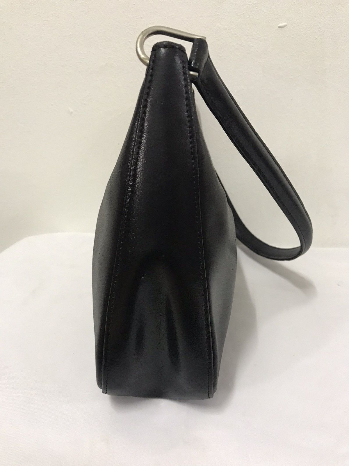 Leather Handbag Longchamp Black