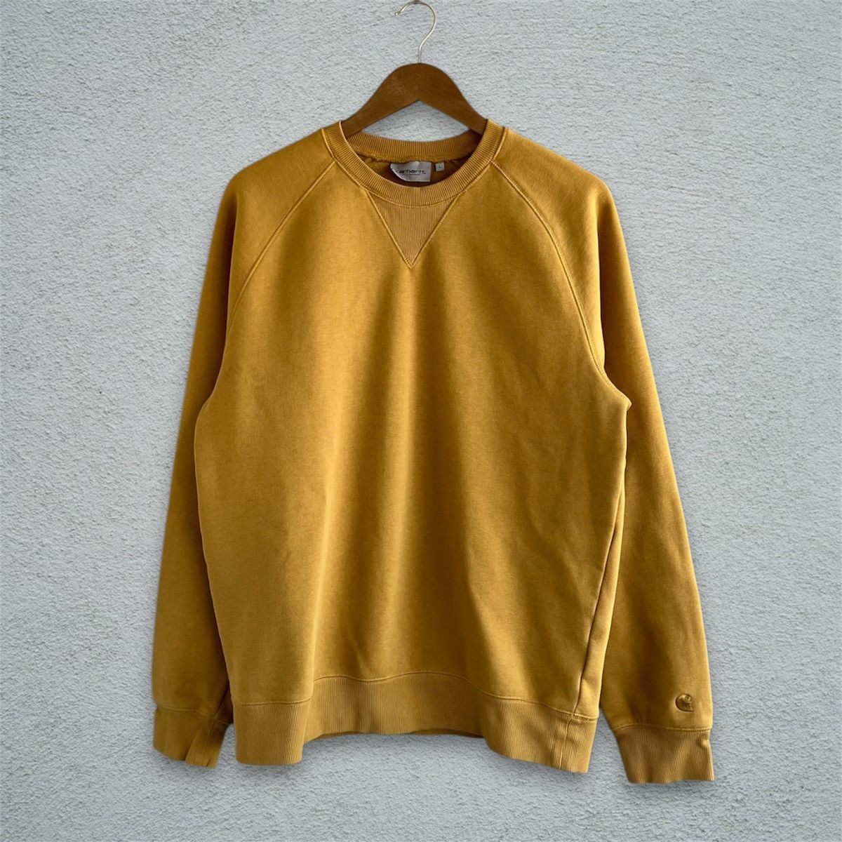 Carhartt Wip Carhartt WIP Essential Crewneck Sweatshirt Burnt Yellow Size US L / EU 52-54 / 3 - 4 Thumbnail
