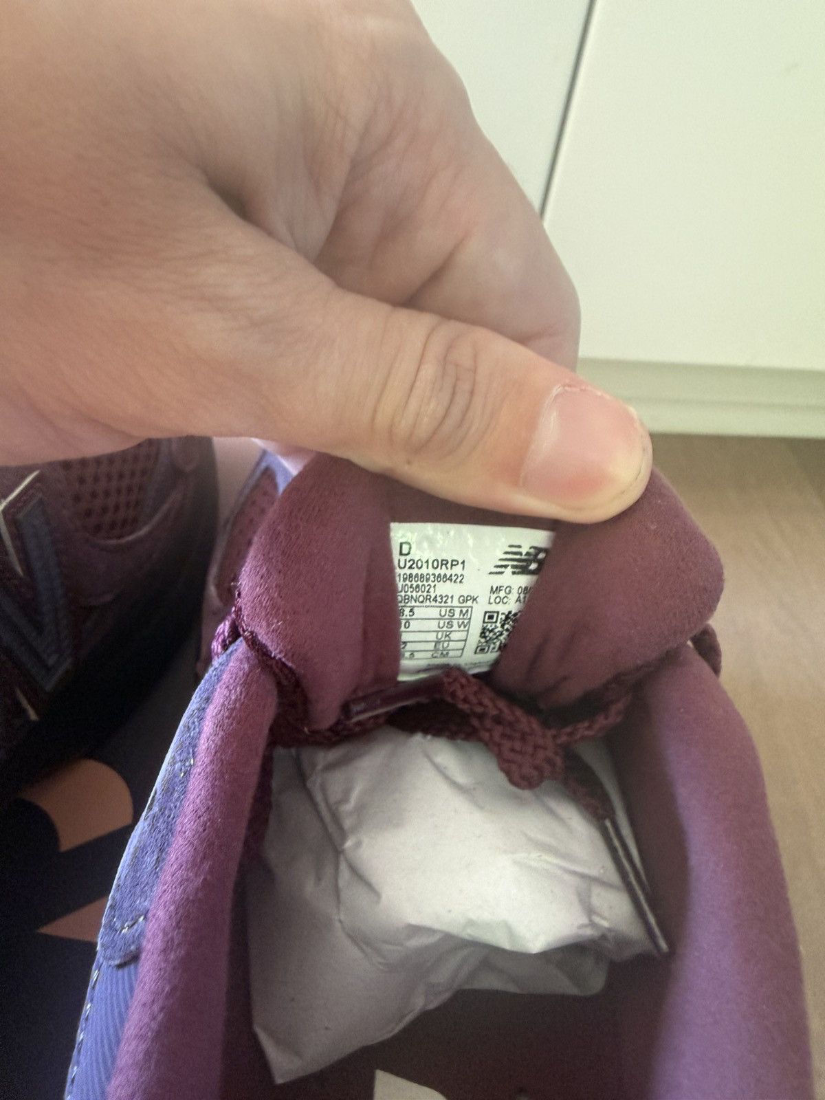 New Balance Rich Paul x New Balance 2010 Plum Brown Size 8.5 Size US 8.5 / EU 41-42 - 8 Thumbnail