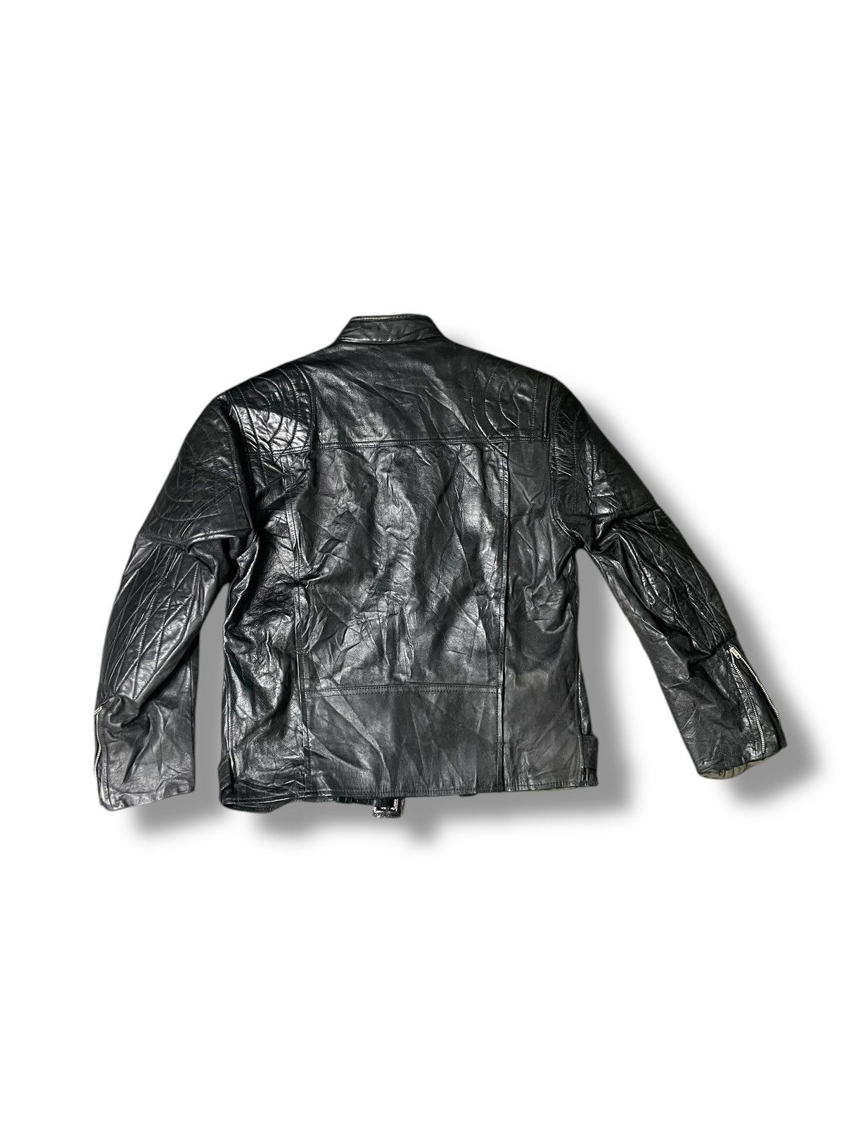 Japanese Brand × Vintage Dolphin x Motor Cycle Mate Leather Bike Jacket(41) Size US M / EU 48-50 / 2 - 3 Thumbnail