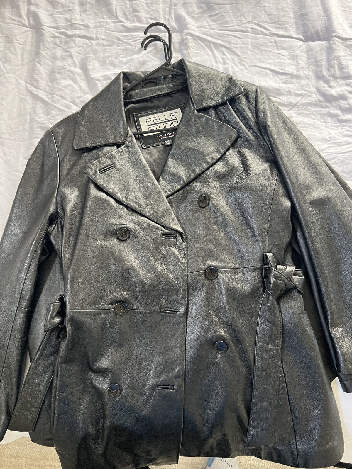 image of Wilsons Leather Pelle Studio Leather Jacket in Black, Women's (Size XS)