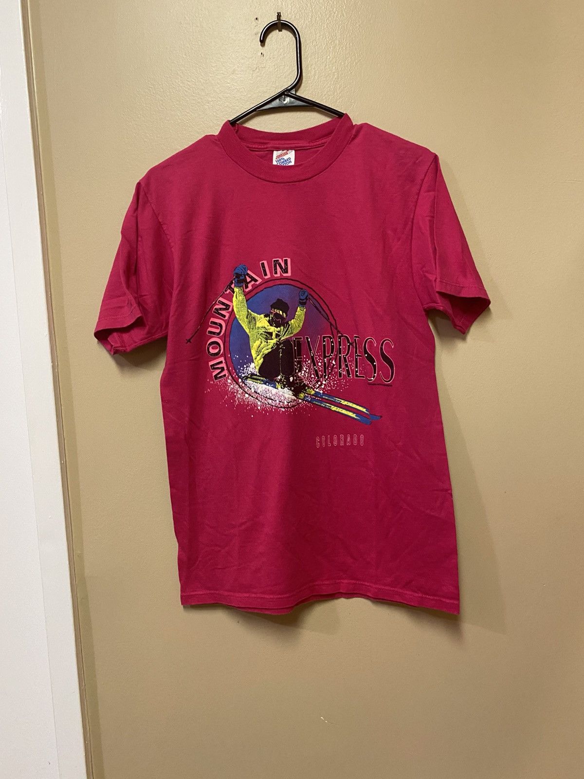 Vintage Jerzees Mountain Express T-Shirt Size US M / EU 48-50 / 2 - 1 Thumbnail