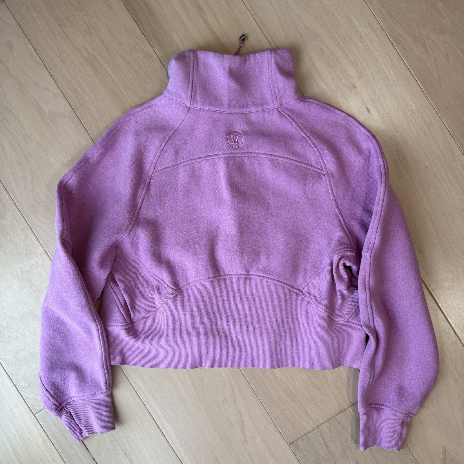 Lululemon Lululemon Scuba Quilted Half Zip Hoodie XS/S Purple Funnel Size XS / US 0-2 / IT 36-38 - 8 Thumbnail