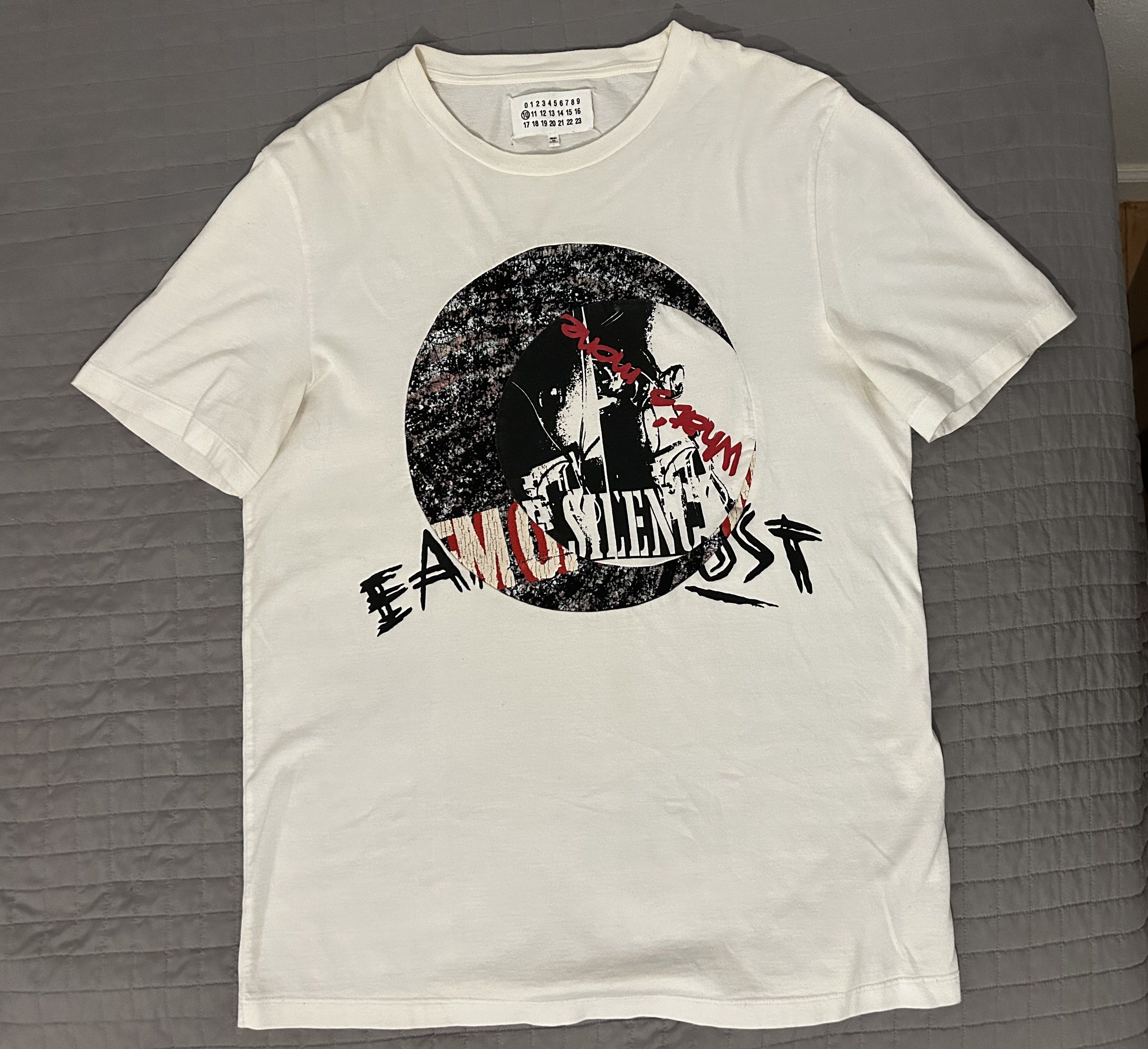 【MM6】PIXEL LOGO SHORT SLEEVE T SHIRT MM6 teen's jersey Numeric Logo T-shirt | BRAVE KID