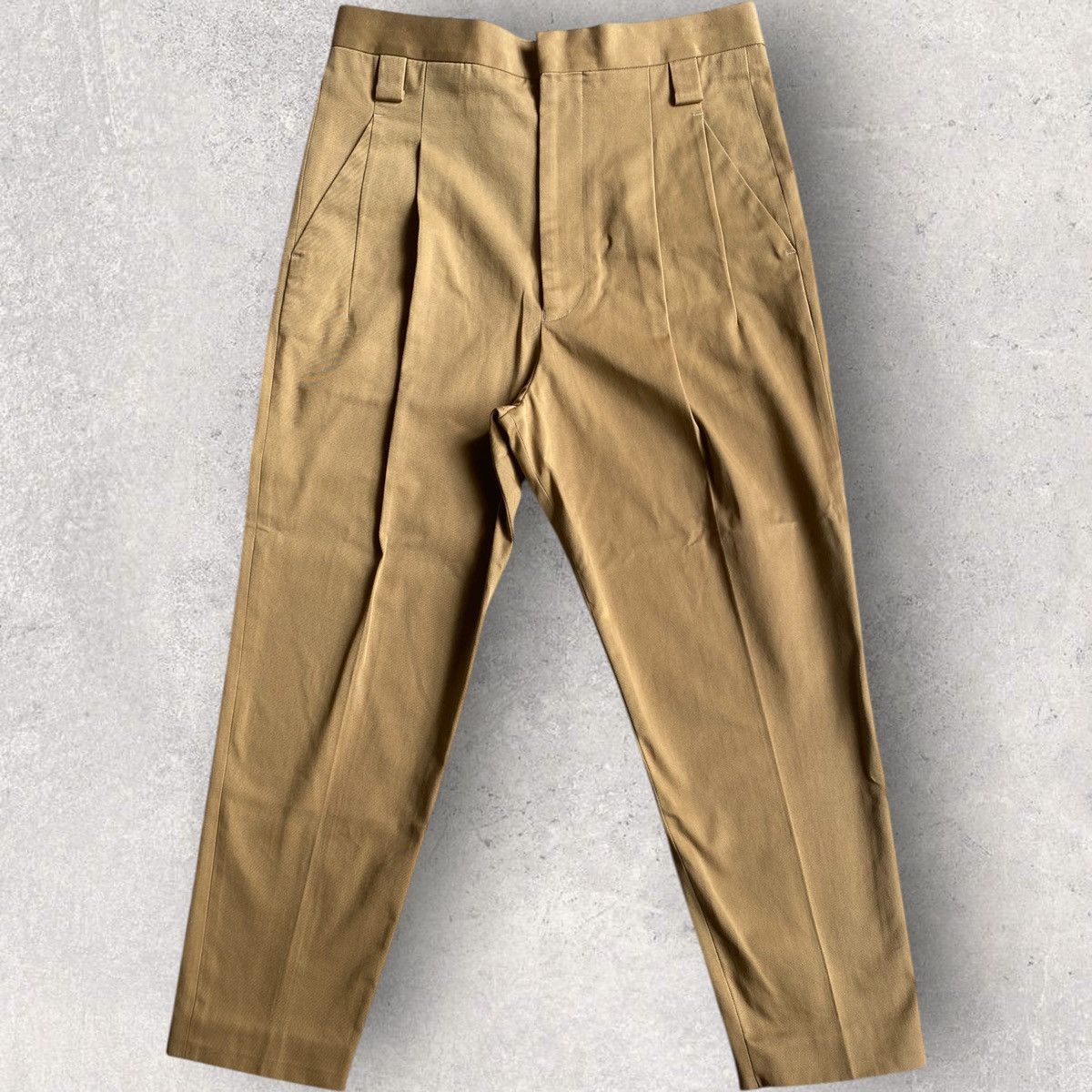 Haider Ackermann Fall18 Runway High waist Cropped Trousers Size US 32 / EU 48 - 3 Thumbnail