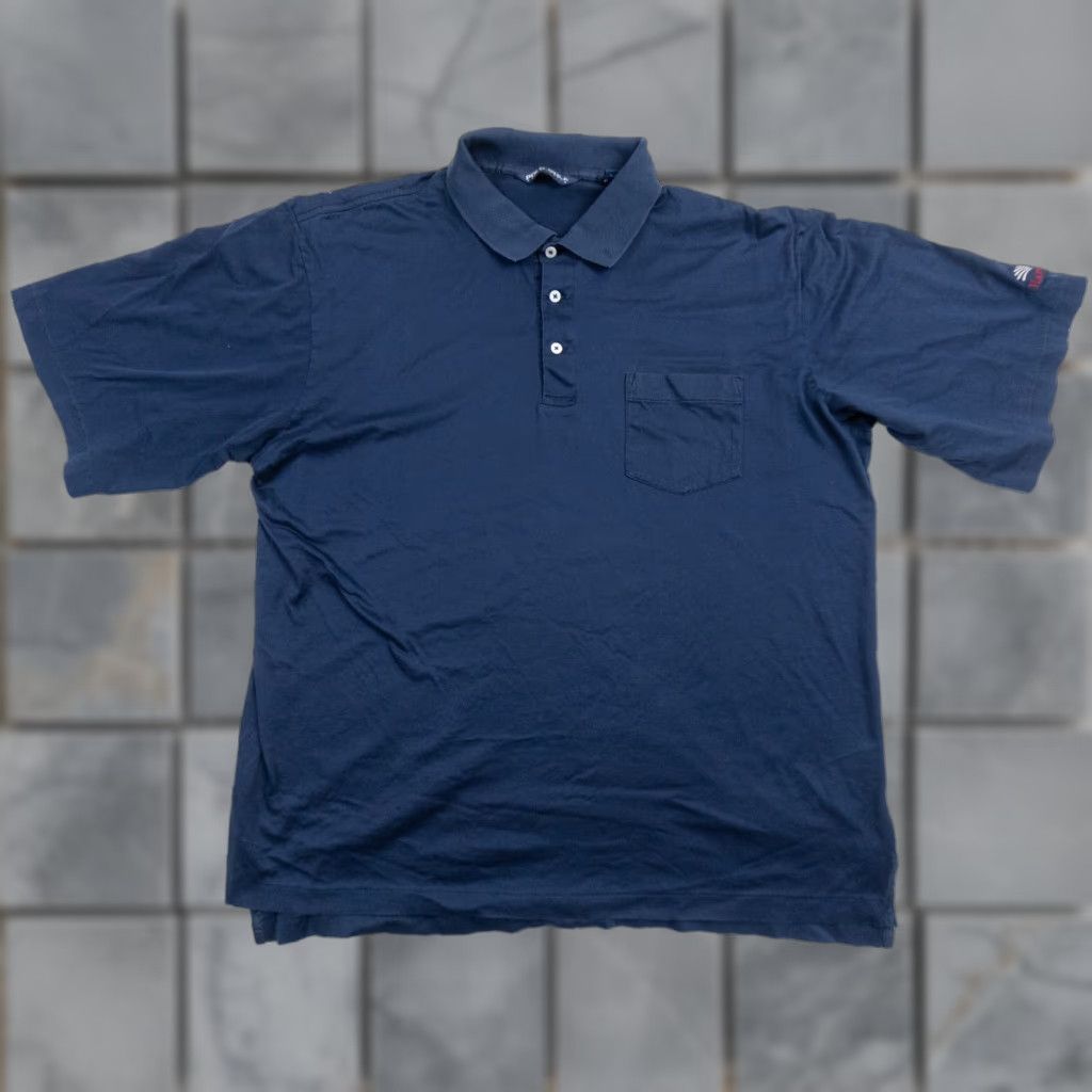 Polo Ralph Lauren Polo Ralph Lauren Men's Short Sleeve Polo Shirt XL Blue Pima Cotton Casual Preppy Size US XL / EU 56 / 4 - 1 Thumbnail