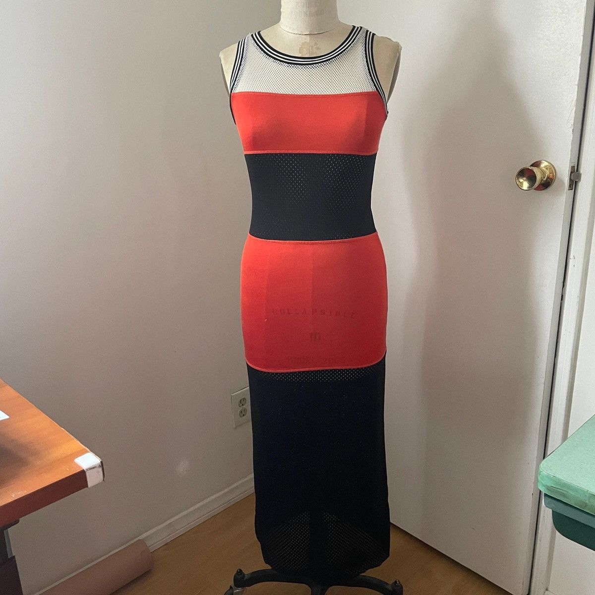 Diesel Y2k Diesel body con sheer mesh stretch maxi tank dress ankle Size S / US 4 / IT 40 - 4 Thumbnail