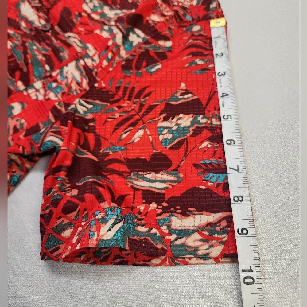 5.11 NWT 5.11 Cordovan Red Floral Vented 2 Pocket Shirt Size US S / EU 44-46 / 1 - 9 Thumbnail