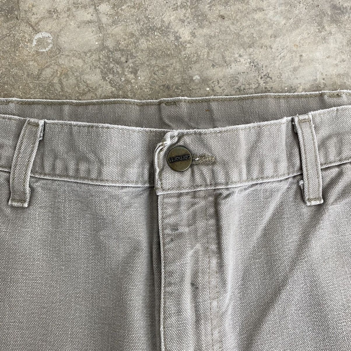 Carhartt × Vintage Vintage Carhartt Desert Grey Carpenter Workwear Pants Size US 35 - 11 Thumbnail