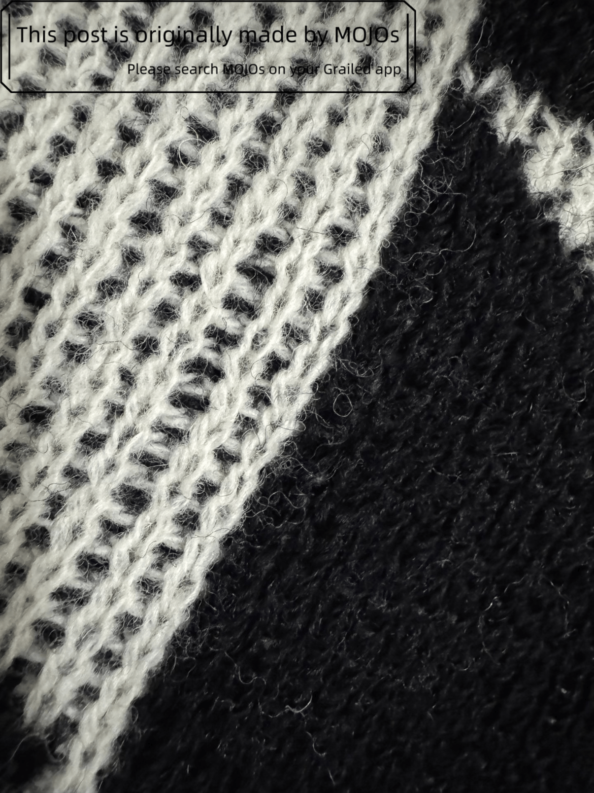 Saint Laurent Paris Sz M Saint Laurent Paris 15AW Triangle Knitwear mojos436 Size US M / EU 48-50 / 2 - 5 Thumbnail
