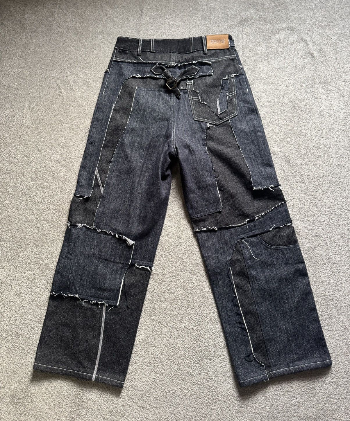 Other Blind/No Plan Raw Edge Remake Jeans Size US 32 / EU 48 - 8 Thumbnail