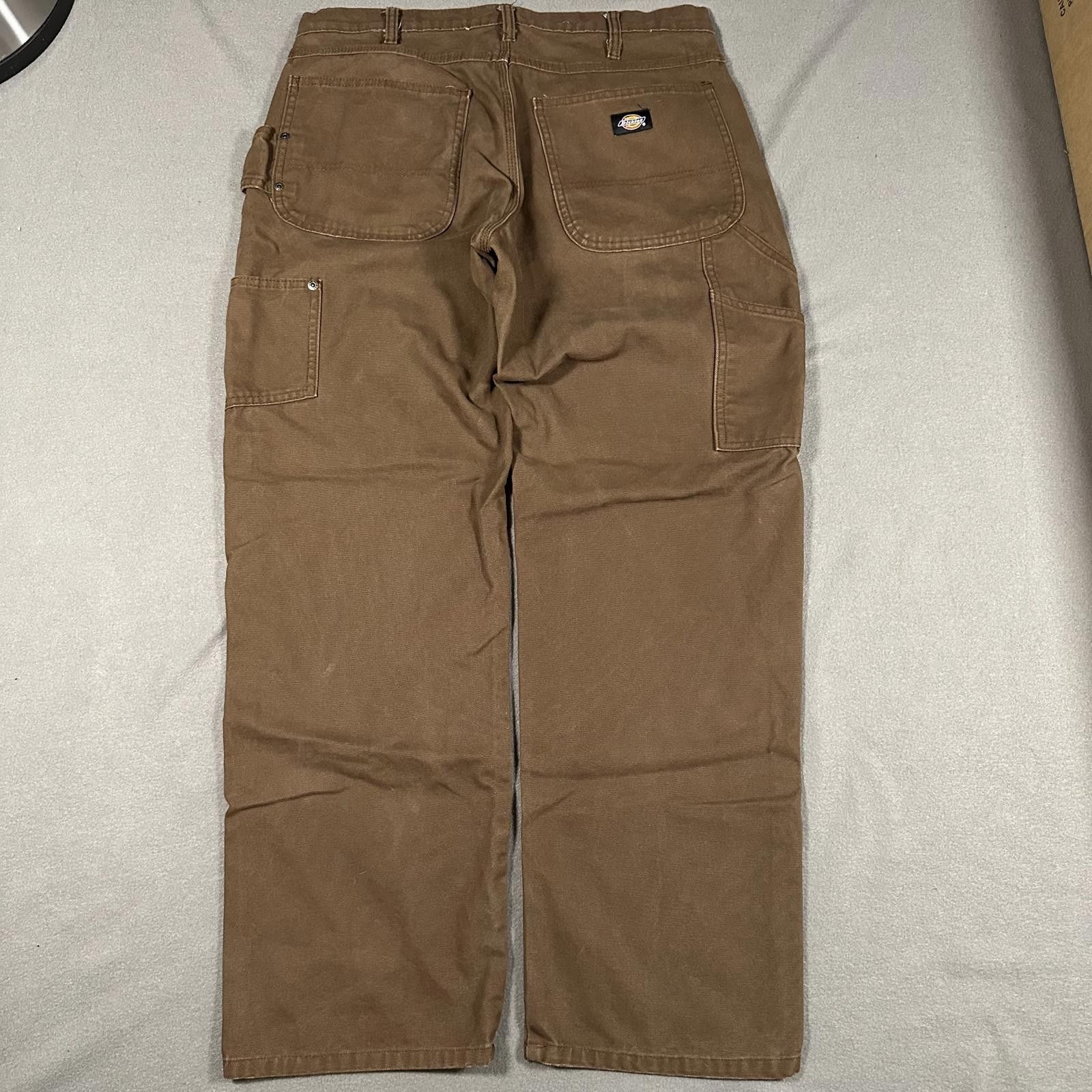 Dickies Dickies Men’s Brown Workwear carpenter pants Size US 34 / EU 50 - 1 Thumbnail