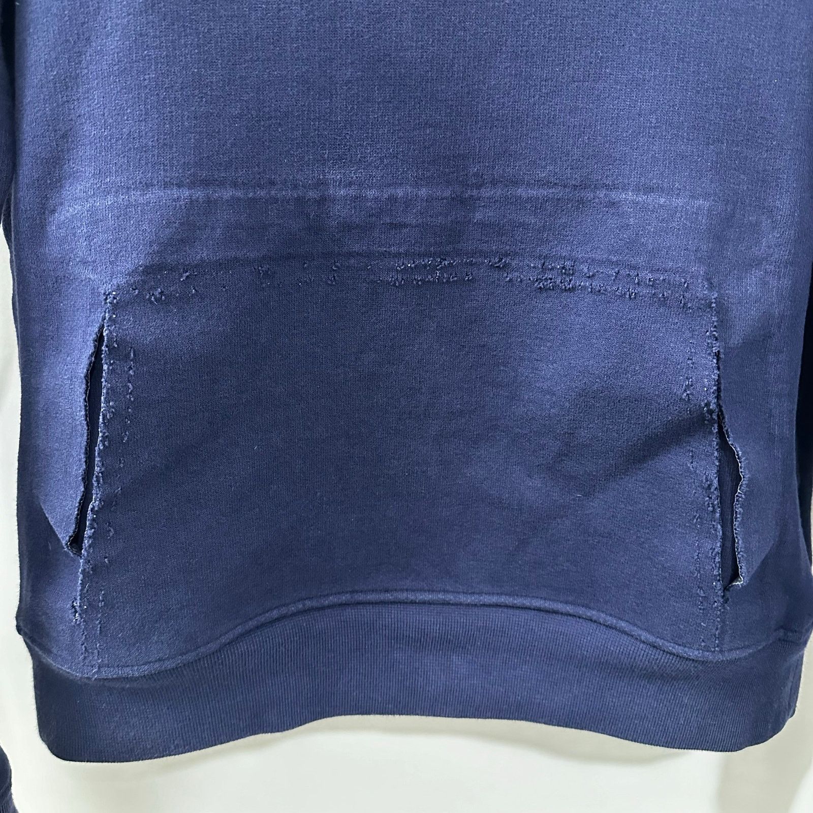 Maison Margiela Rare Maison Margiela Navy Hoodie 46 Made in Italy Size US S / EU 44-46 / 1 - 6 Thumbnail