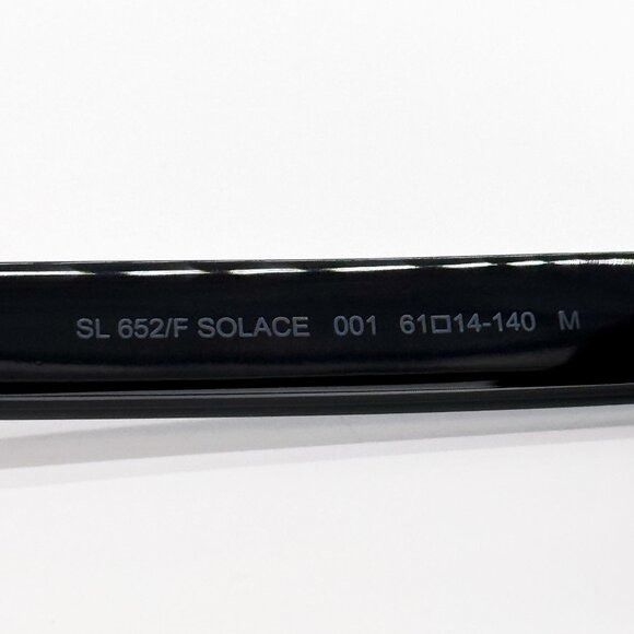Saint Laurent Paris NEW SAINT LAURENT SUNGLASSES SL652/F SOLACE 001 BLACK UNISEX Size ONE SIZE - 10 Thumbnail