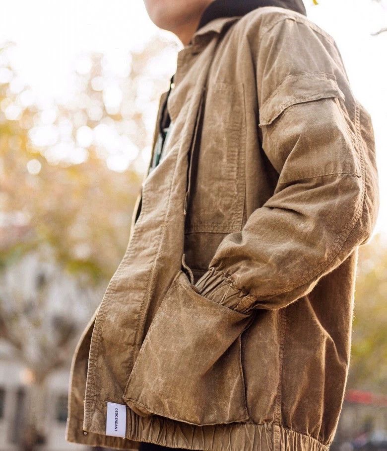 Descendant DESCENDANT DWU RIPSTOP Heavy Wash Shacket 18AW Size US S / EU 44-46 / 1 - 2 Thumbnail