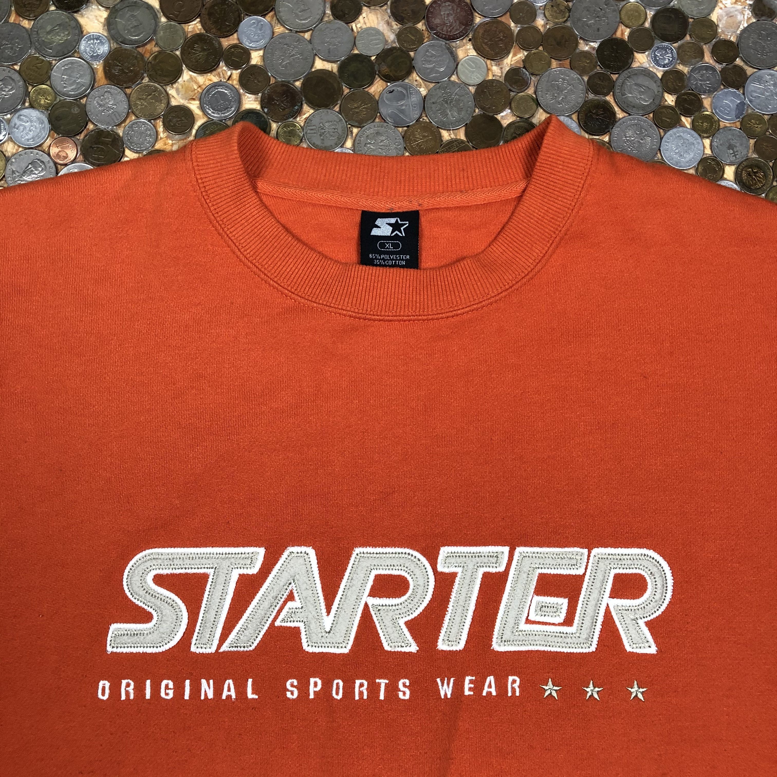 Starter Starter Vinage Crewneck SpellOut 90's Size US XL / EU 56 / 4 - 2 Thumbnail