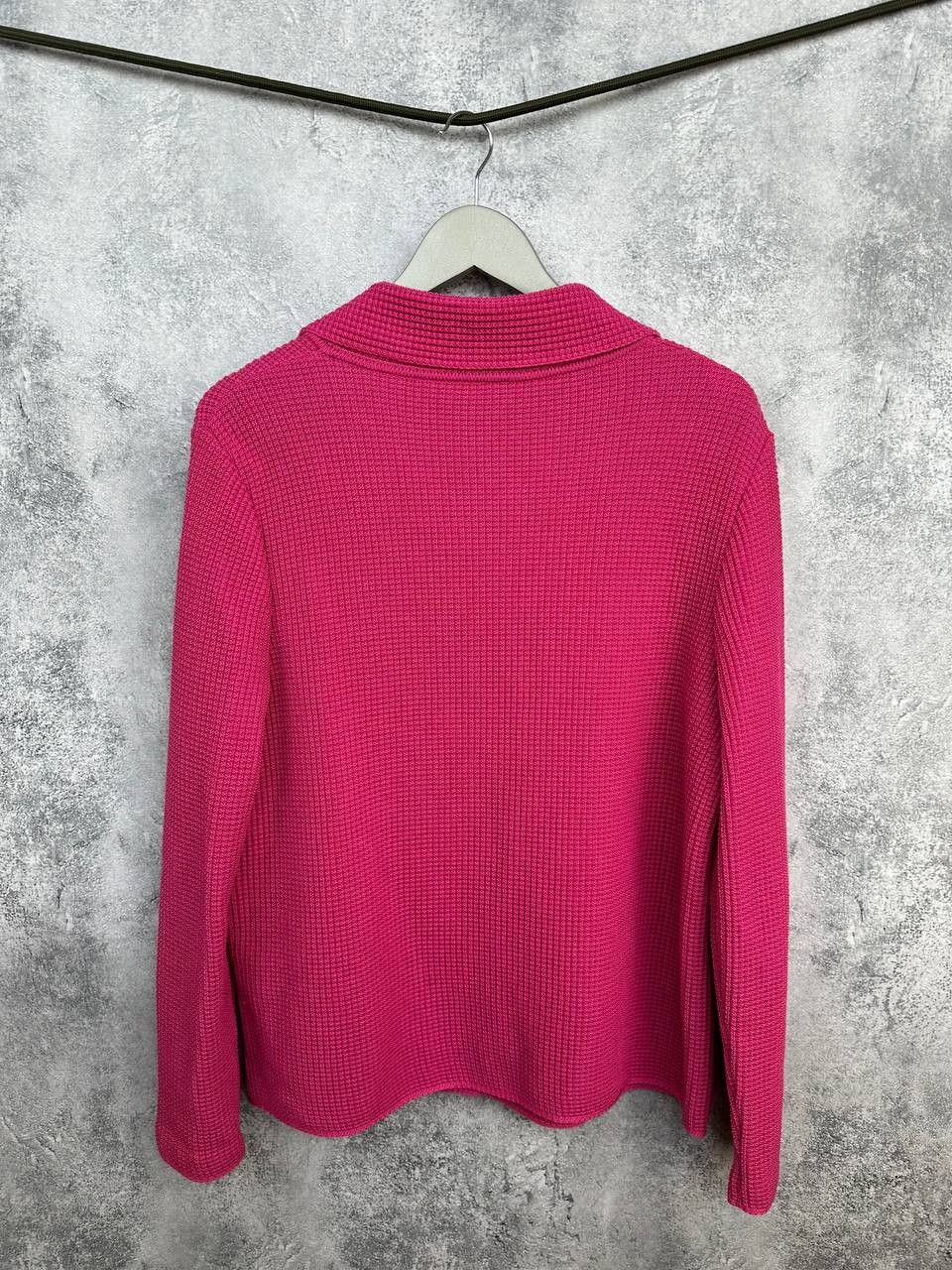 Saint James Saint James France Wool Pure New Wool Waffle Knit Cardigan Size M / US 6-8 / IT 42-44 - 2 Thumbnail